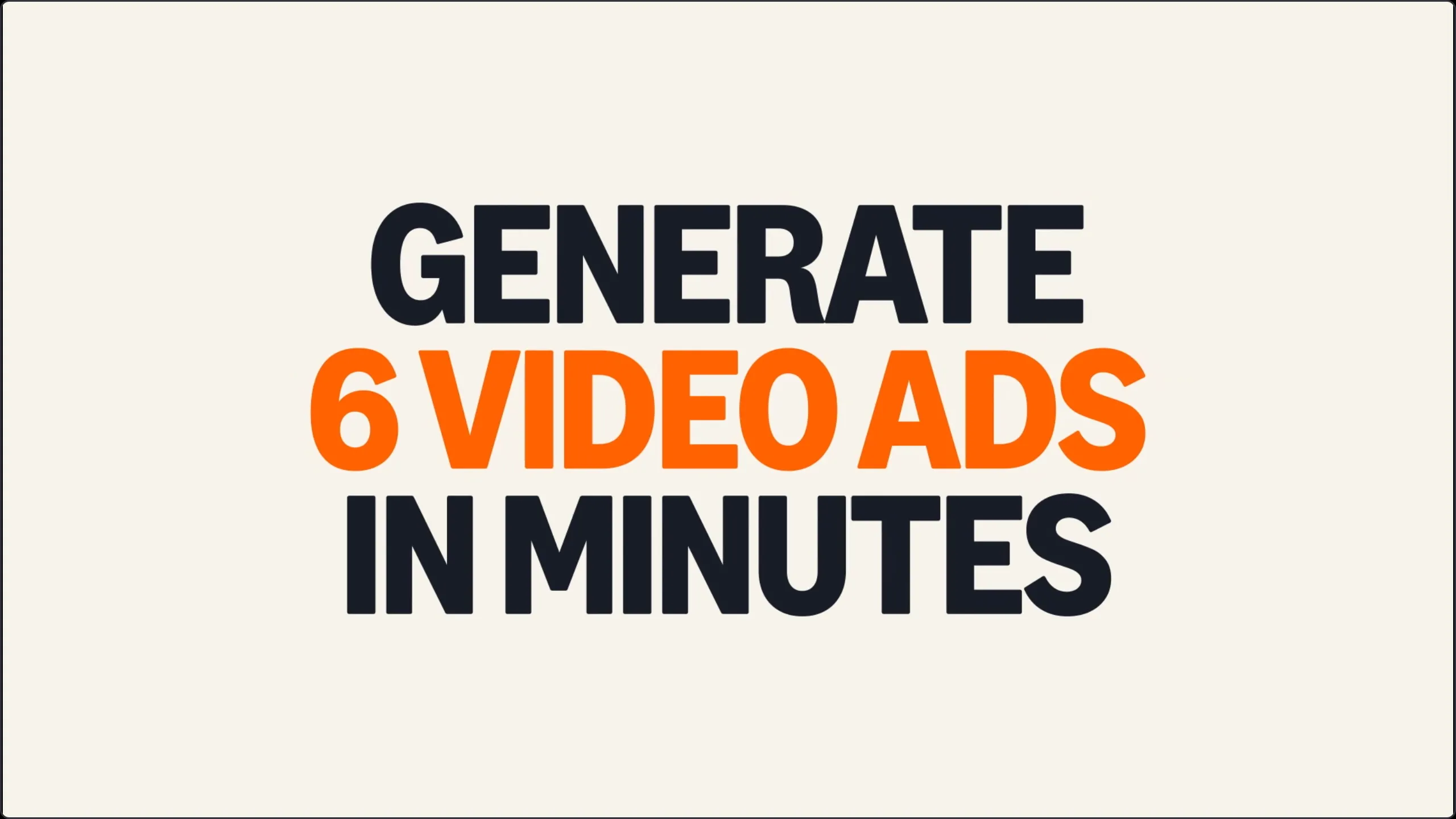 Ảnh chụp màn hình từ trang quảng cáo của Amazon giới thiệu công cụ tạo video quảng cáo bằng AI.