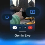 Hình ảnh minh họa tính năng Gemini Live trên ứng dụng Android