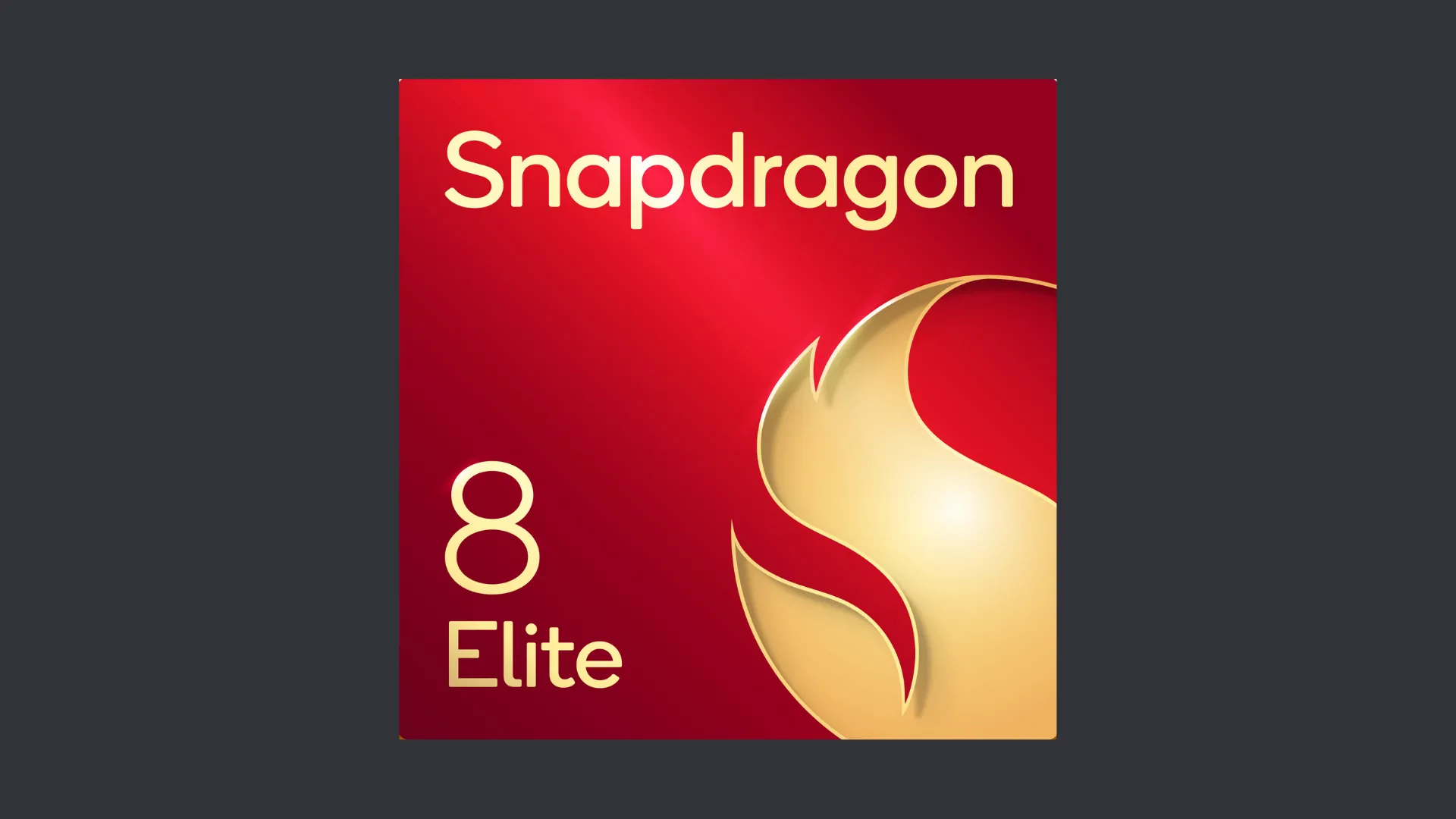 Logo chip xử lý Snapdragon 8 Elite for Galaxy mạnh mẽ