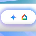 Logo Google Home và Gemini minh họa cho các tính năng nhà thông minh mới
