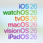 Minh họa quy ước đặt tên mới cho iOS 26 và macOS 26 theo năm phát hành.