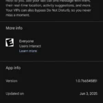 Mô tả widget Pixel VIPs trên Google Play Store về các tính năng chính
