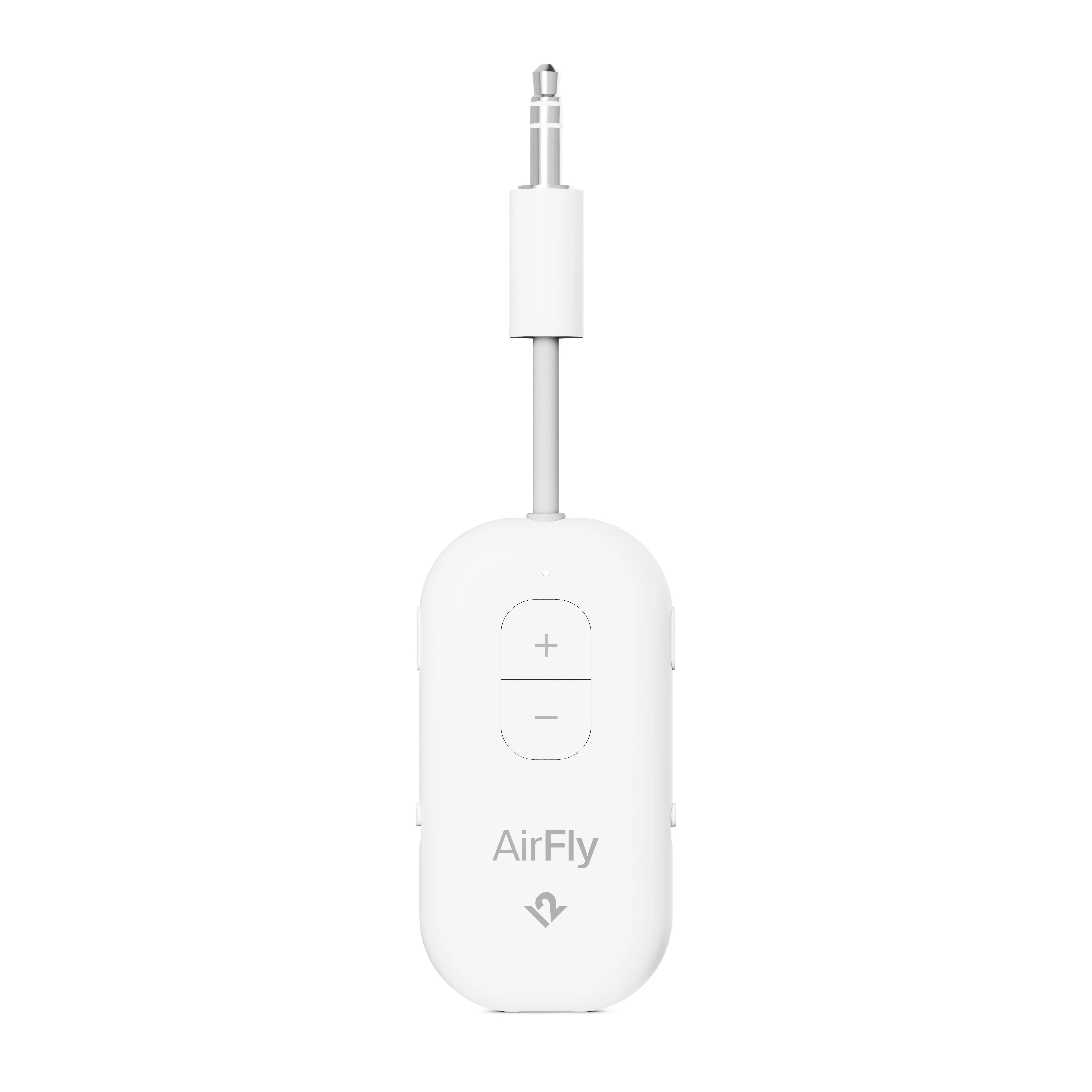 Thiết bị AirFly Pro 2 giúp kết nối tai nghe Bluetooth với hệ thống giải trí trên máy bay.