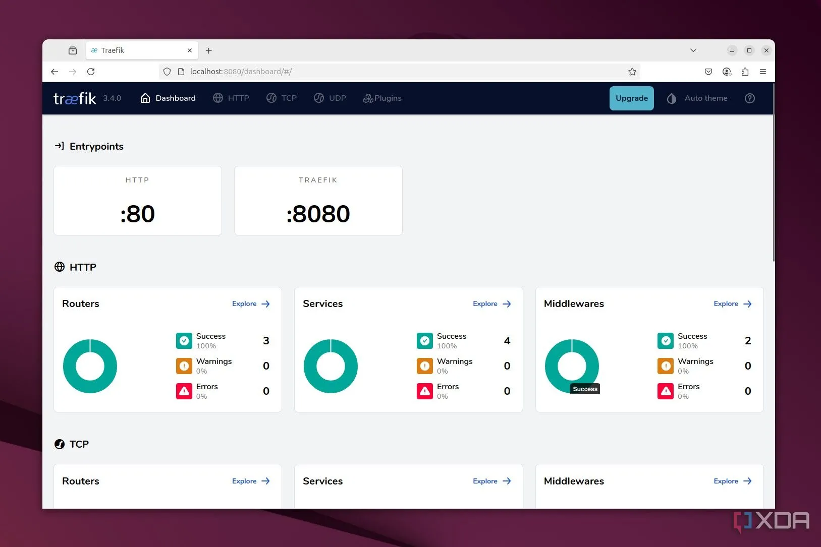 Biểu tượng Traefik đại diện cho vai trò reverse proxy và bộ điều khiển lưu lượng mạng