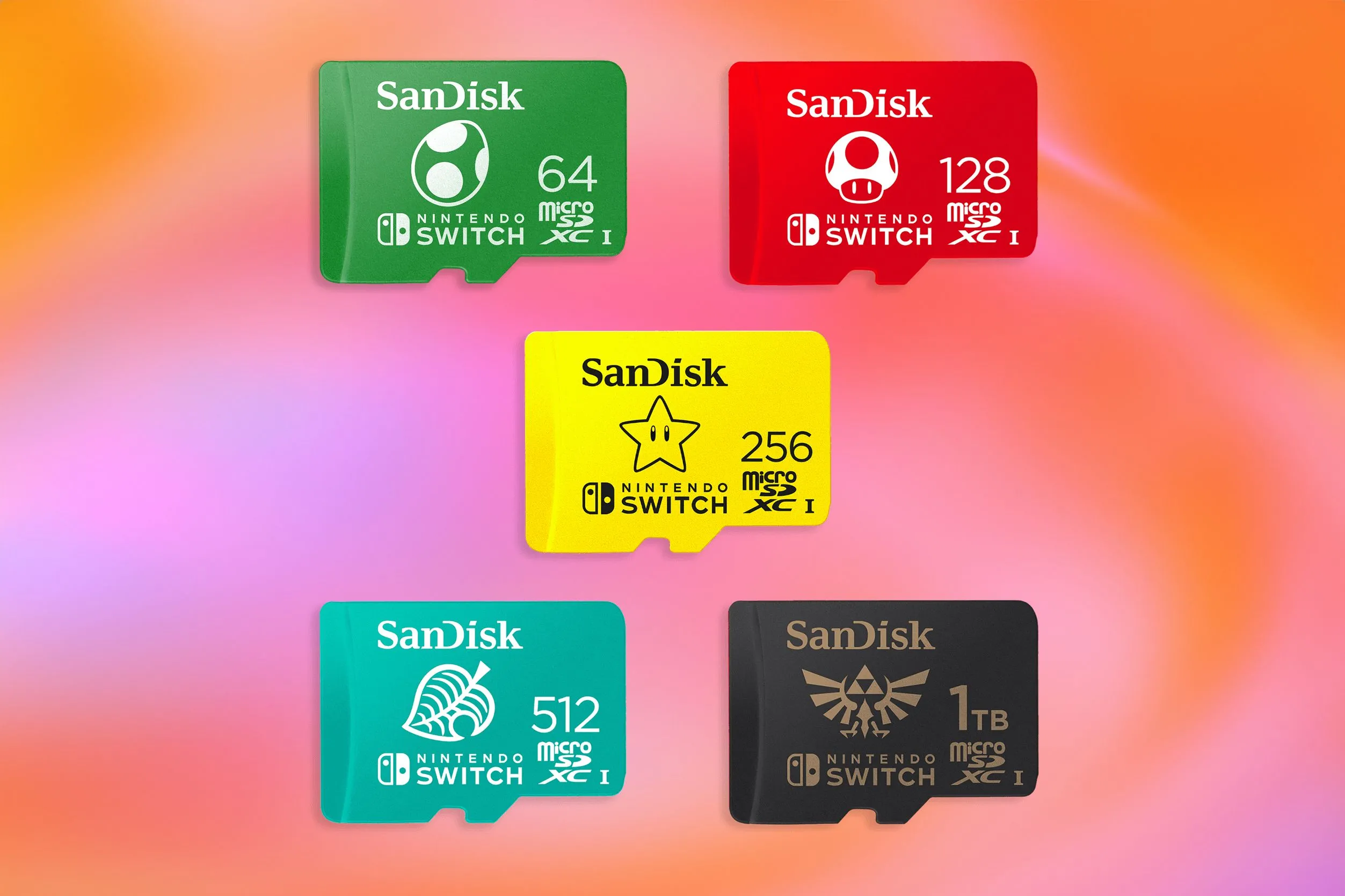 Các thẻ nhớ Micro SD Express tương thích với Nintendo Switch 2
