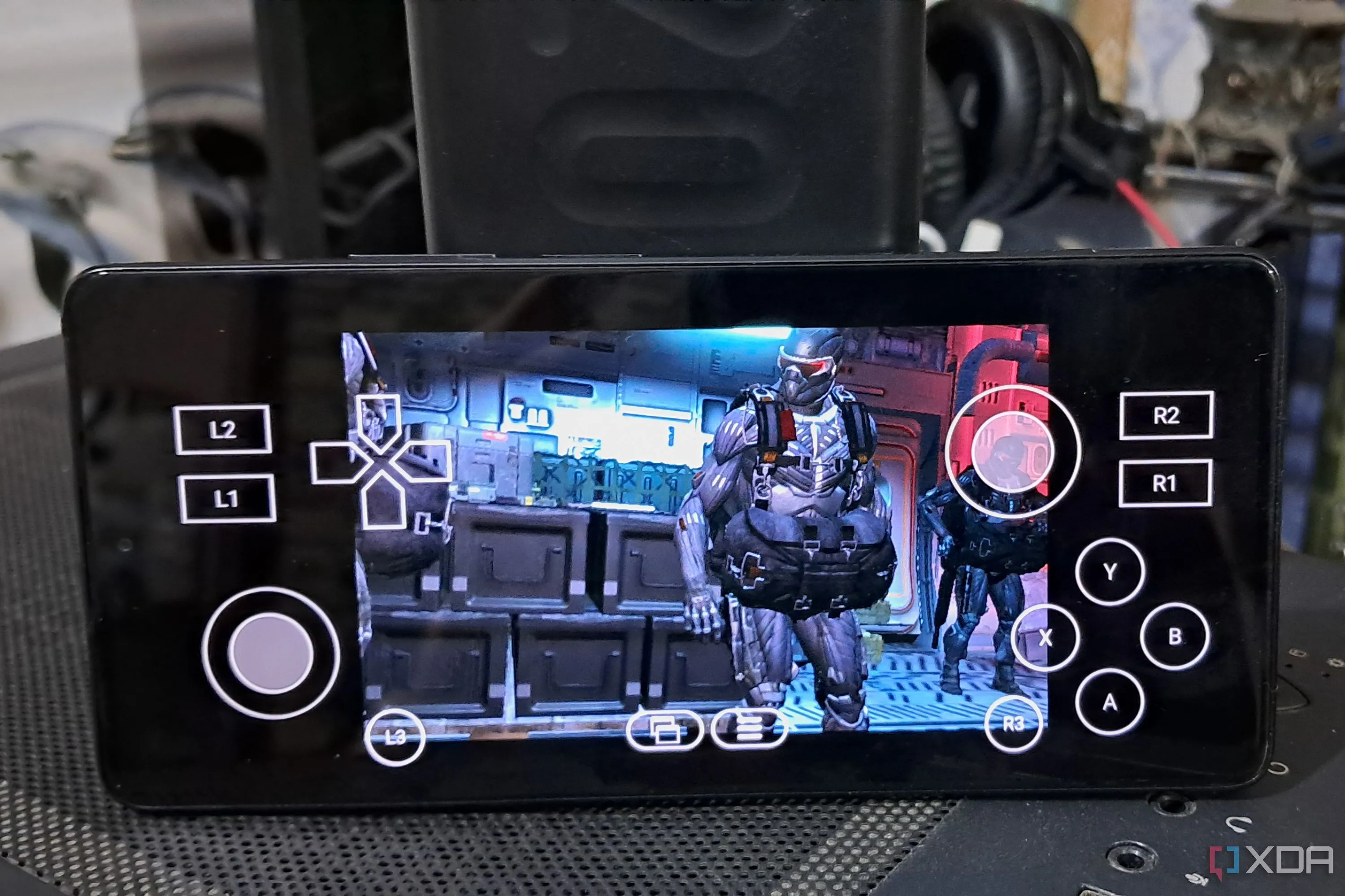 Điện thoại Poco F5 chạy game Crysis qua phần mềm giả lập Winlator