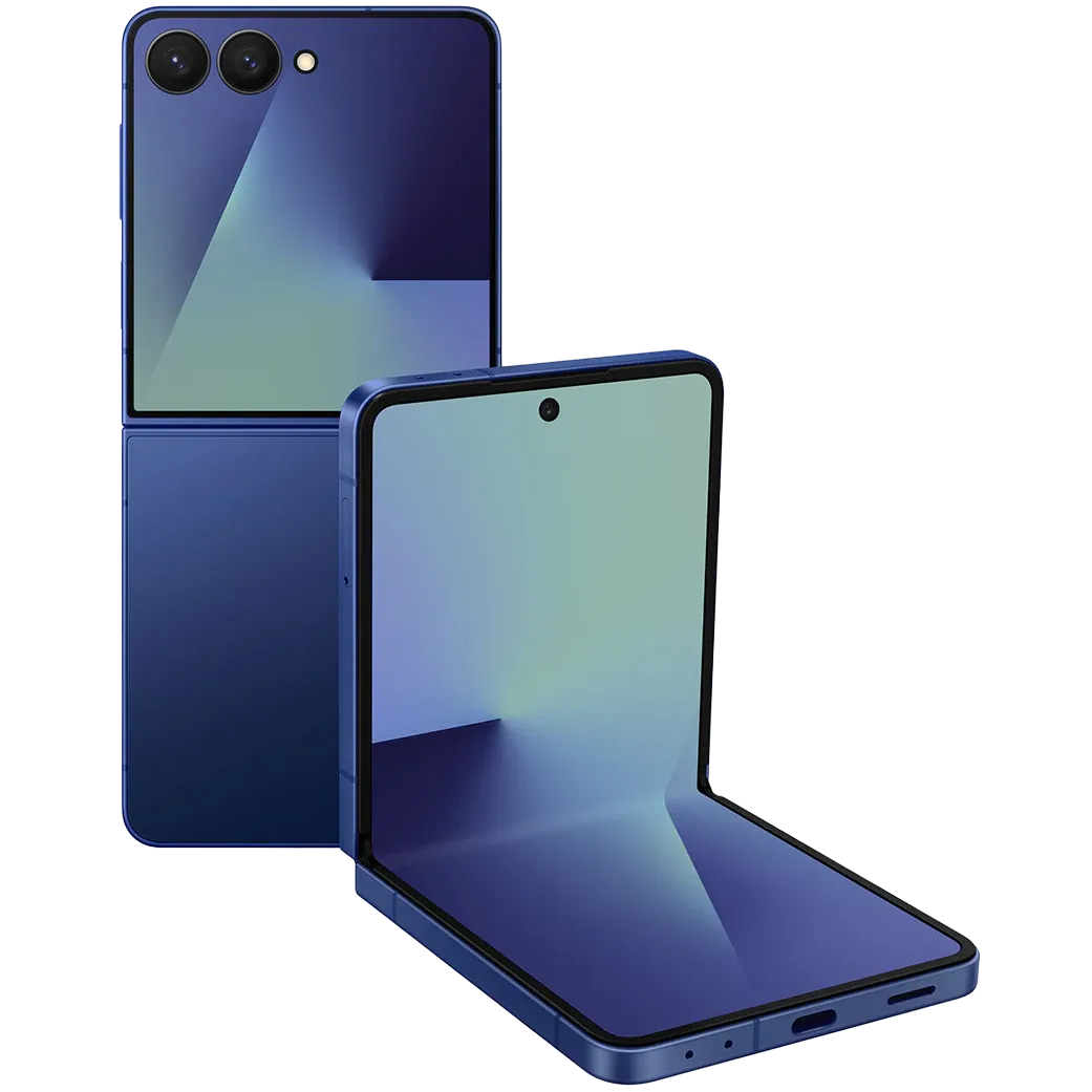 Điện thoại Samsung Galaxy Z Flip 7 màu tím, nổi bật với thiết kế gập độc đáo