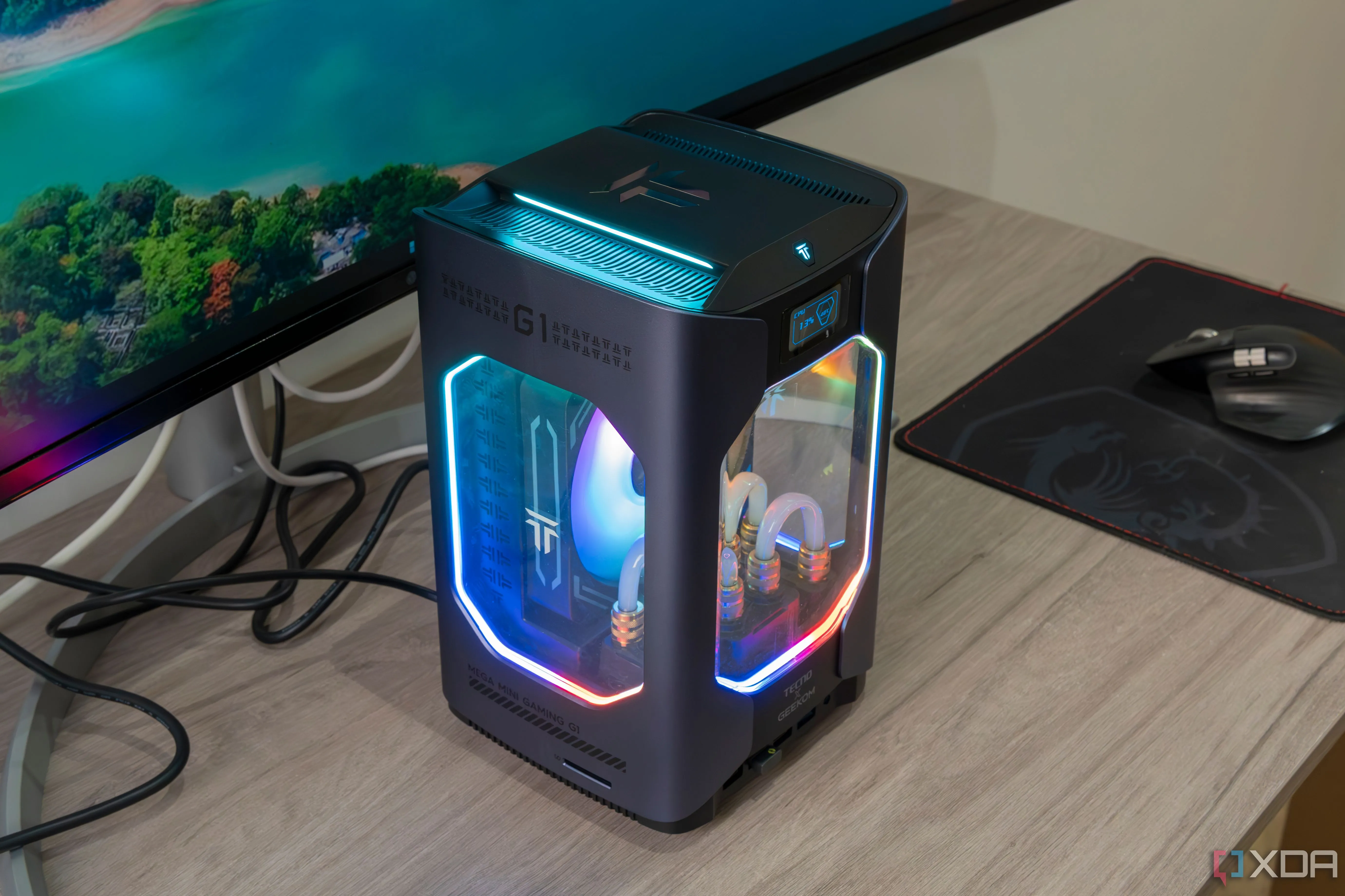 Geekom Megamini G1 với thiết kế tản nhiệt tốt, gợi ý cho PC không tiếng ồn