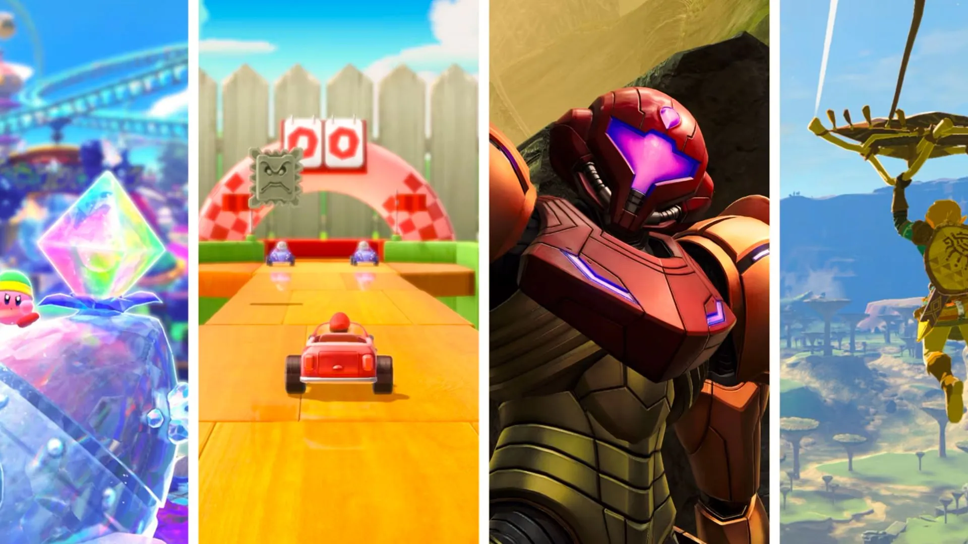 Hình ảnh tập hợp các bìa game nhận được Phiên bản Nintendo Switch 2 Editions, thể hiện sự đa dạng của các tựa game sẽ được nâng cấp.