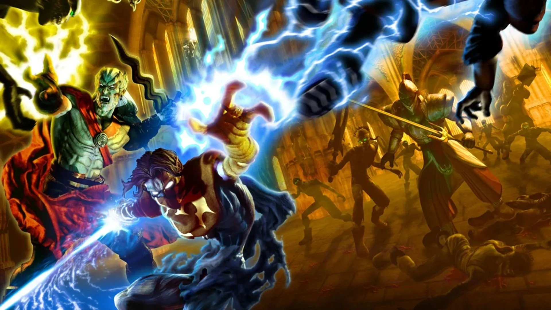 Legacy of Kain Defiance - Hình ảnh nhân vật Kain và Raziel, nghệ thuật chủ đạo của game hành động phiêu lưu