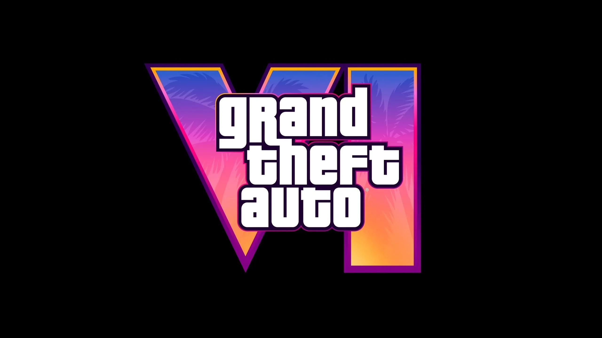 Logo chính thức của trò chơi Grand Theft Auto VI, biểu tượng cho sức ảnh hưởng và vị thế dẫn đầu của tựa game trong ngành công nghiệp giải trí.