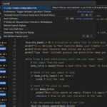 Mã nguồn trước và sau khi được tiện ích Prettier tự động định dạng trong VS Code.