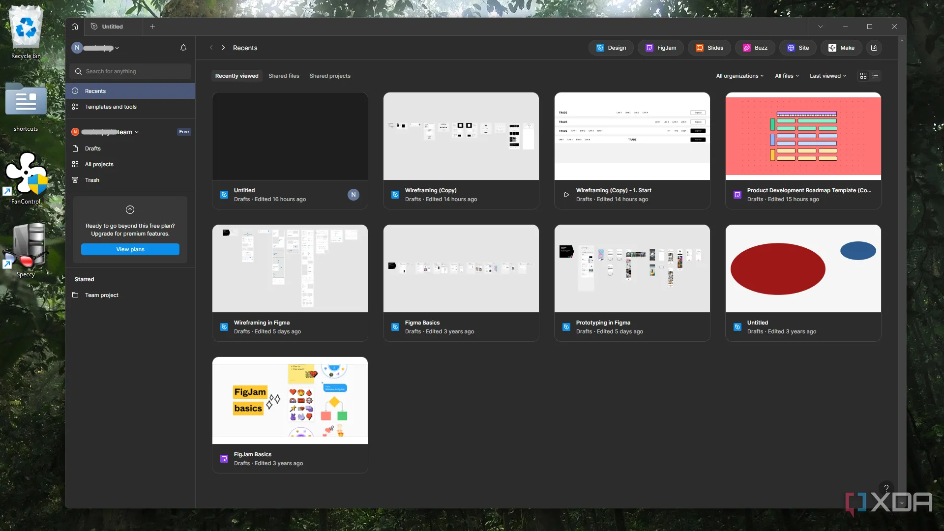 Ứng dụng Figma chạy mượt mà trên hệ điều hành Windows