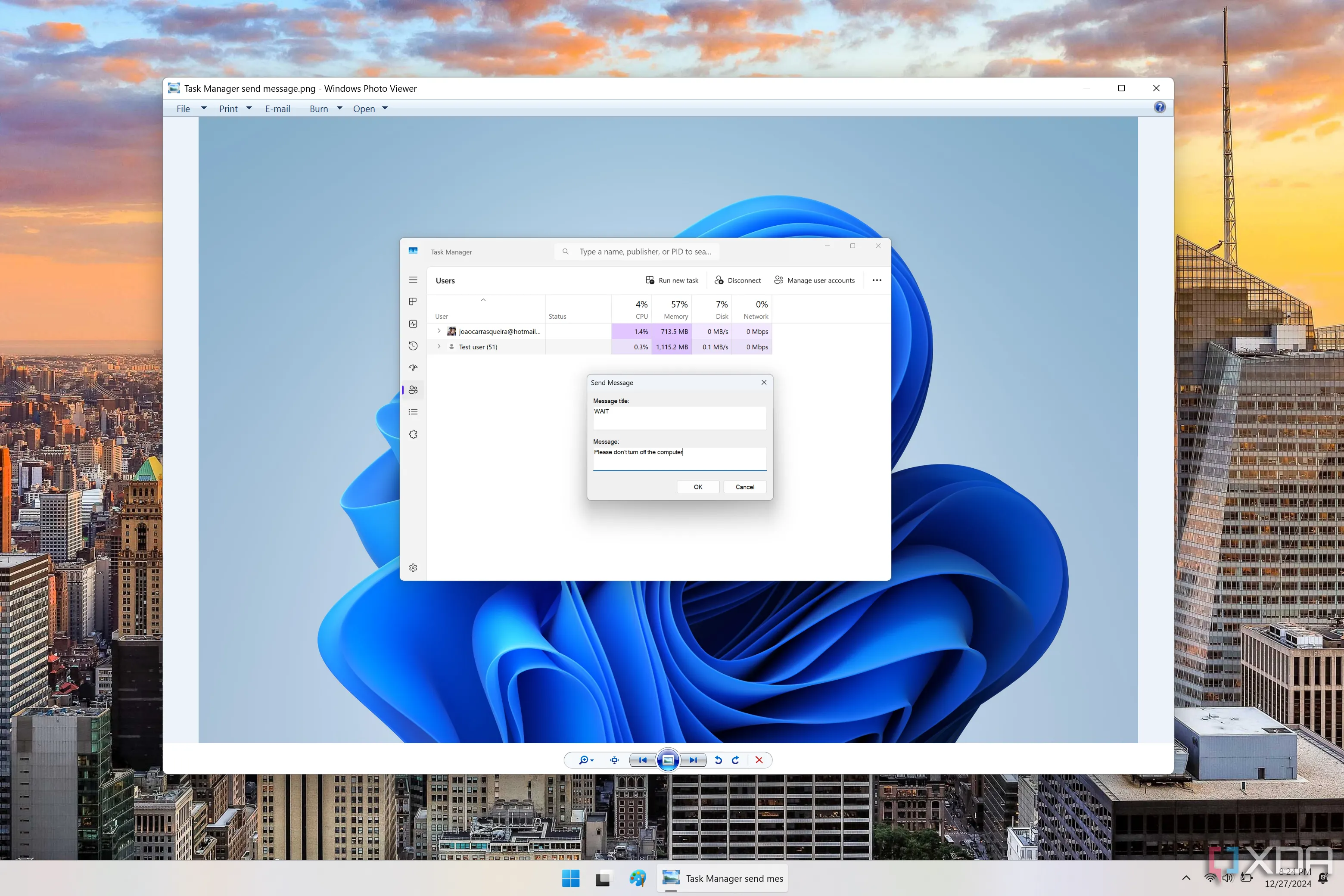 Ứng dụng Windows Photo Viewer hoạt động trên Windows 11