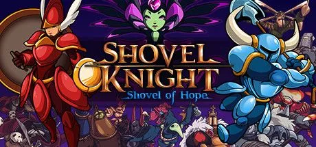 Ảnh bìa của Shovel Knight: Shovel of Hope, tựa game platformer phong cách retro