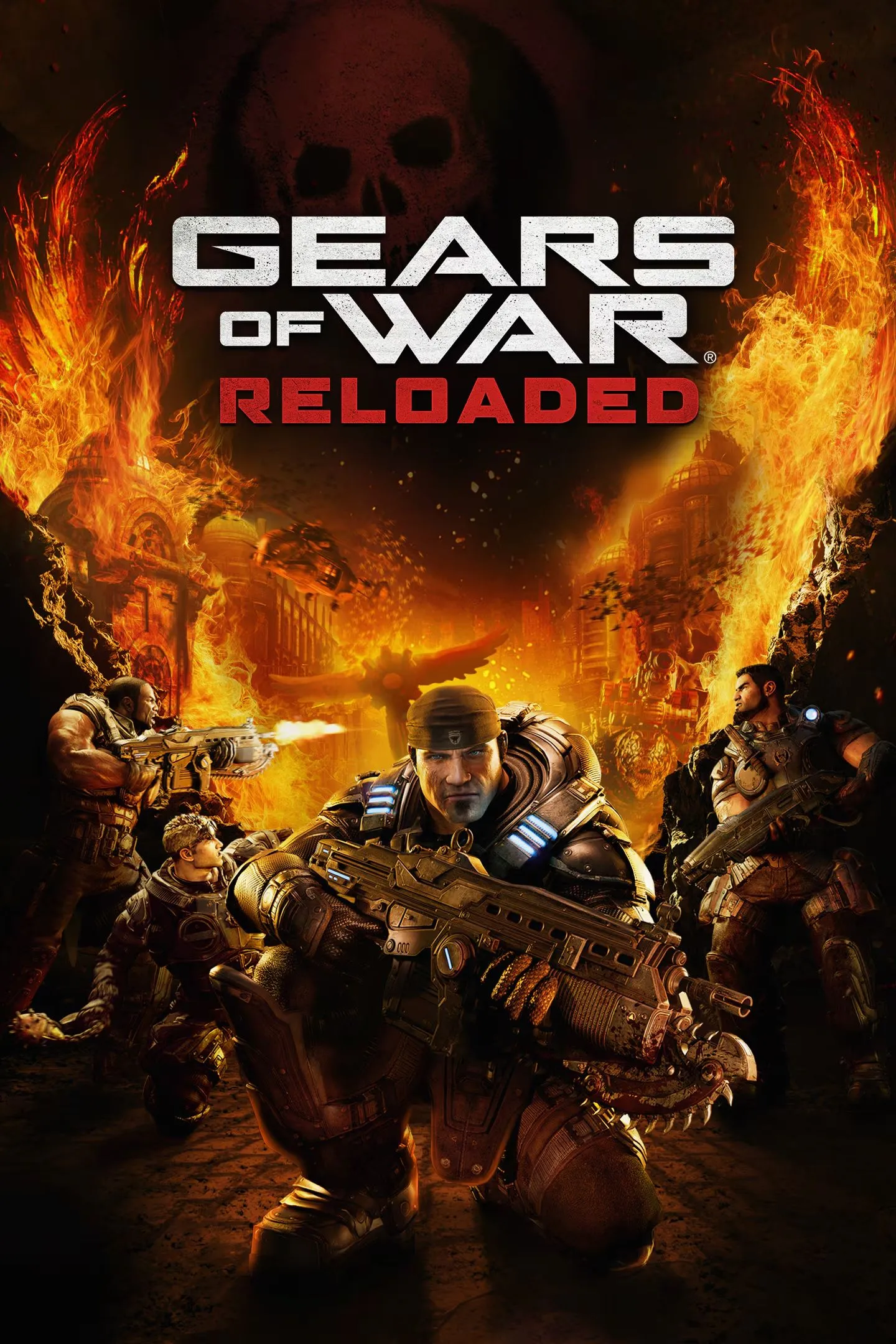 Ảnh bìa Gears of War: Reloaded, tựa game bắn súng góc nhìn thứ ba huyền thoại