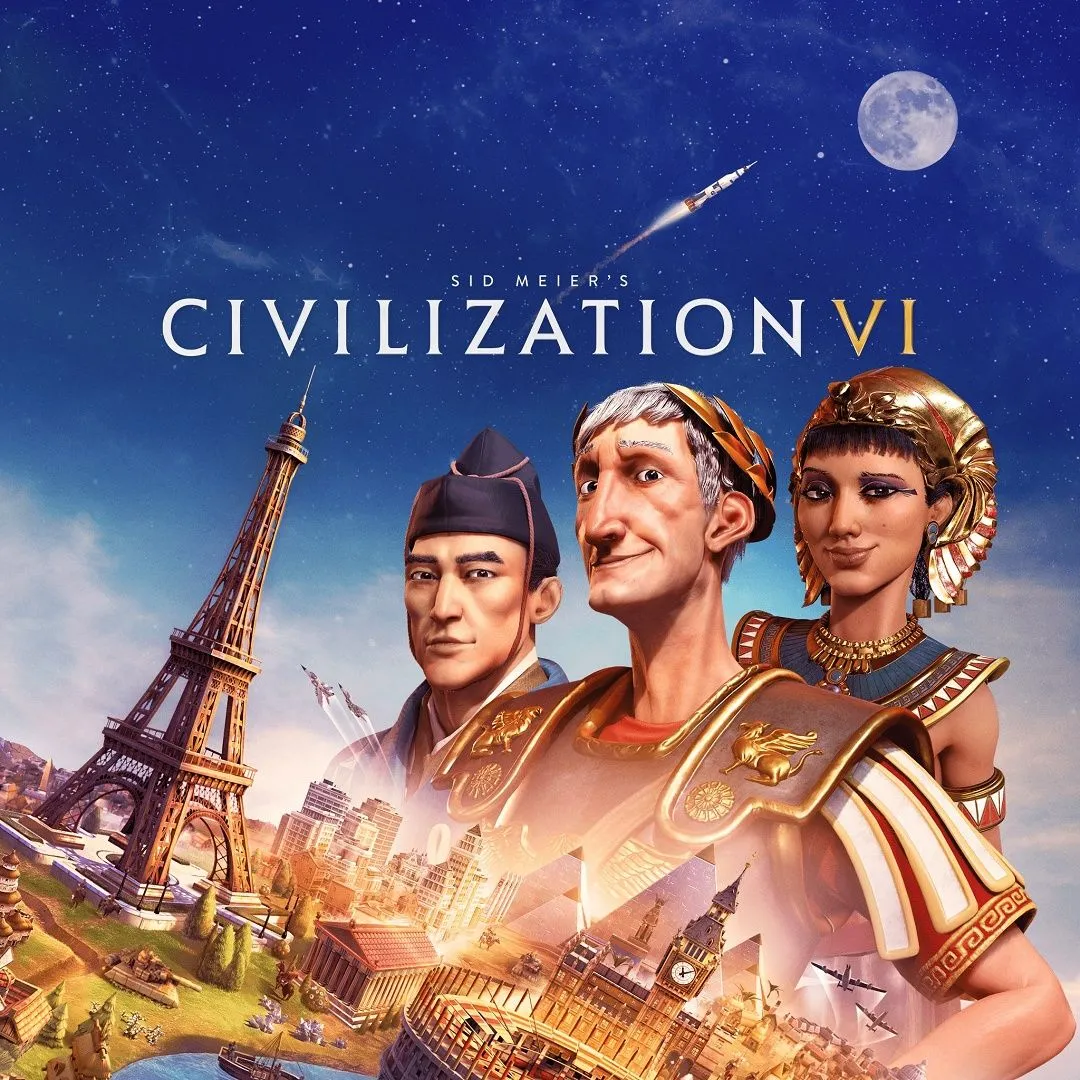 Ảnh sản phẩm Sid Meier's Civilization VI, minh họa sự phát triển của dòng game chiến thuật theo lượt