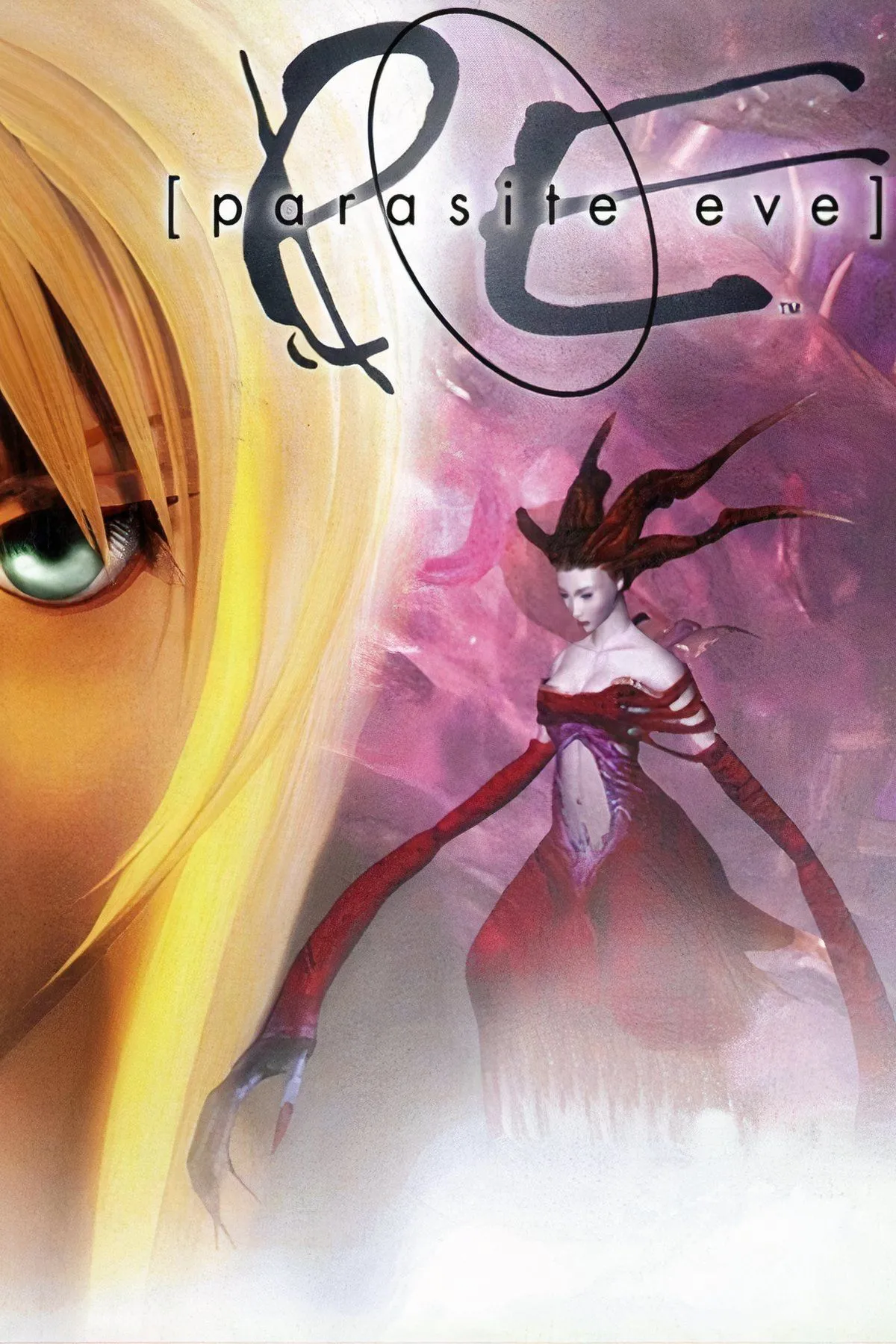 Aya Brea, nhân vật chính của Parasite Eve, trong cảnh chiến đấu