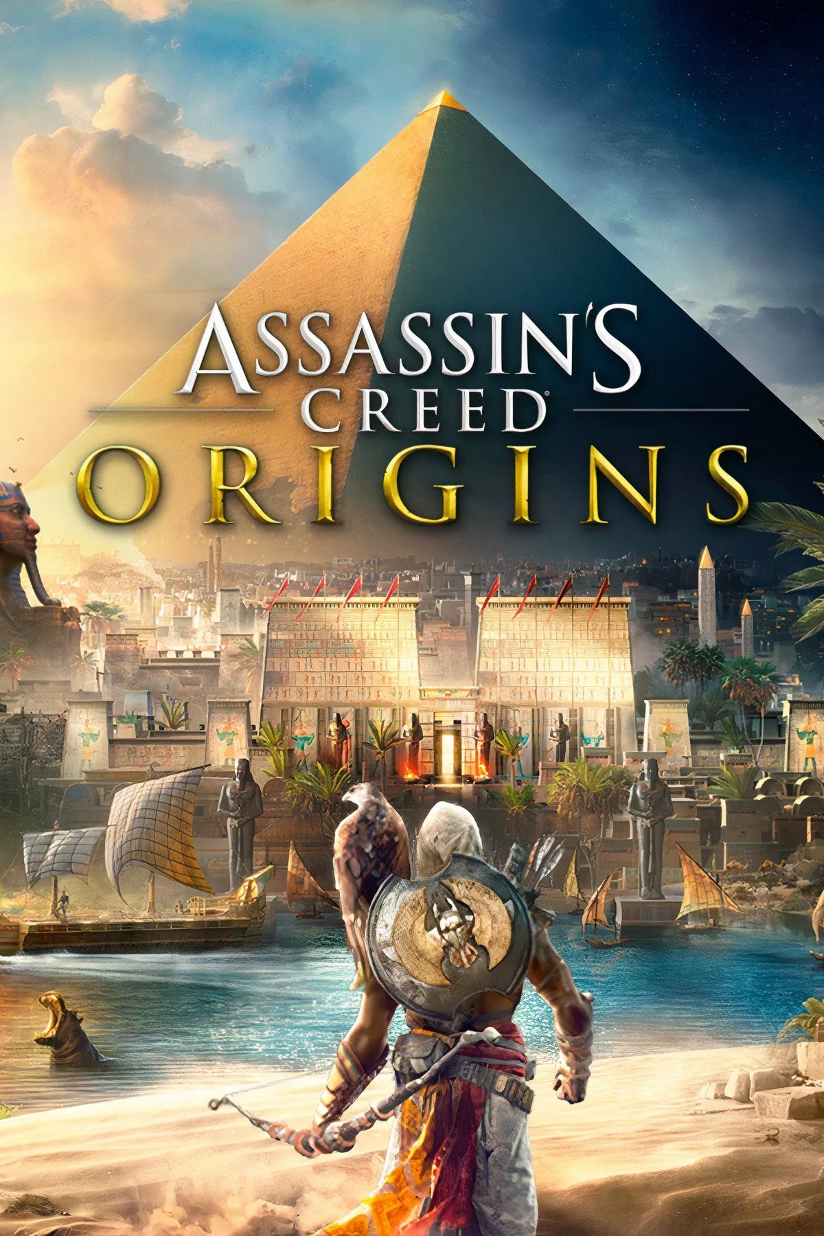 Bản đồ Ai Cập cổ đại rộng lớn trong Assassin's Creed Origins