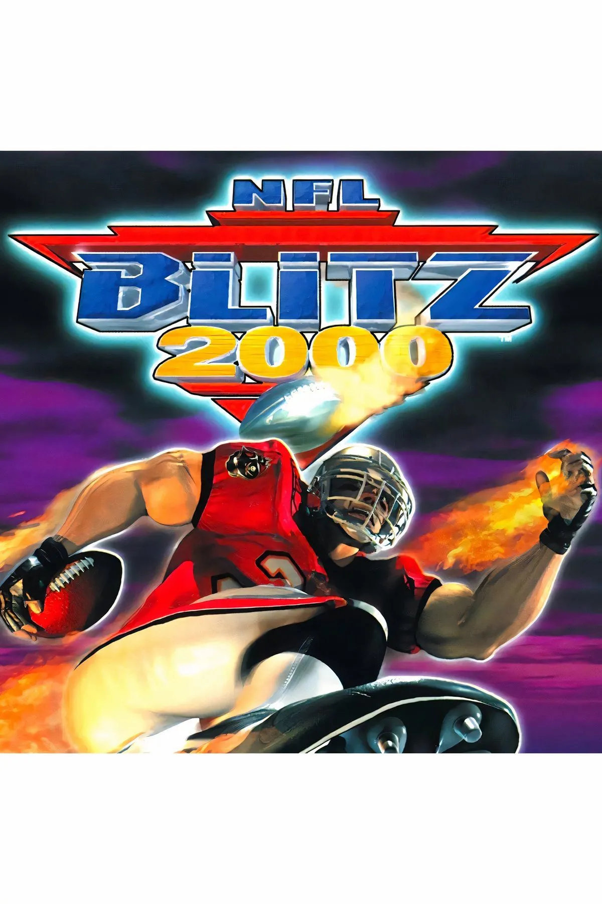 Bìa đĩa game NFL Blitz 2000 phiên bản Greatest Hits
