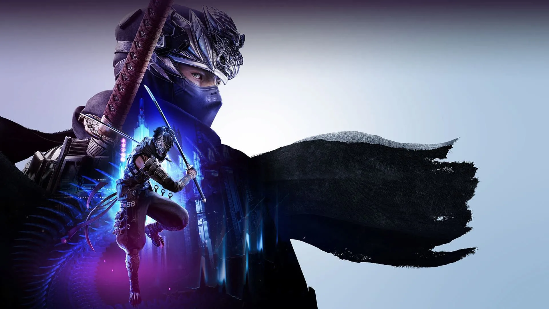 Bìa đĩa game Ninja Gaiden 4 với nhân vật chính Yakumo