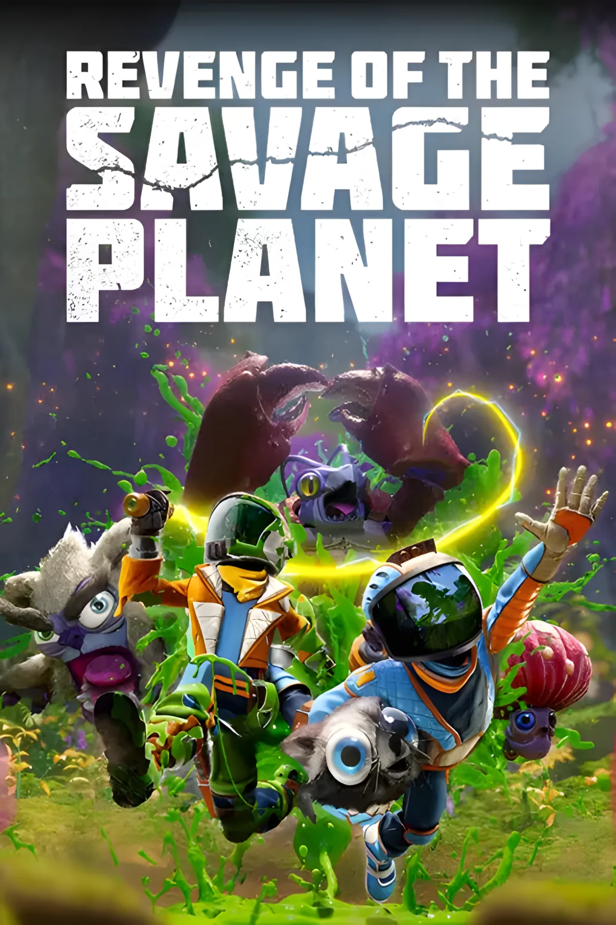 Bìa game Revenge of the Savage Planet, một ví dụ về game indie gặp khó khăn trên Xbox Game Pass.