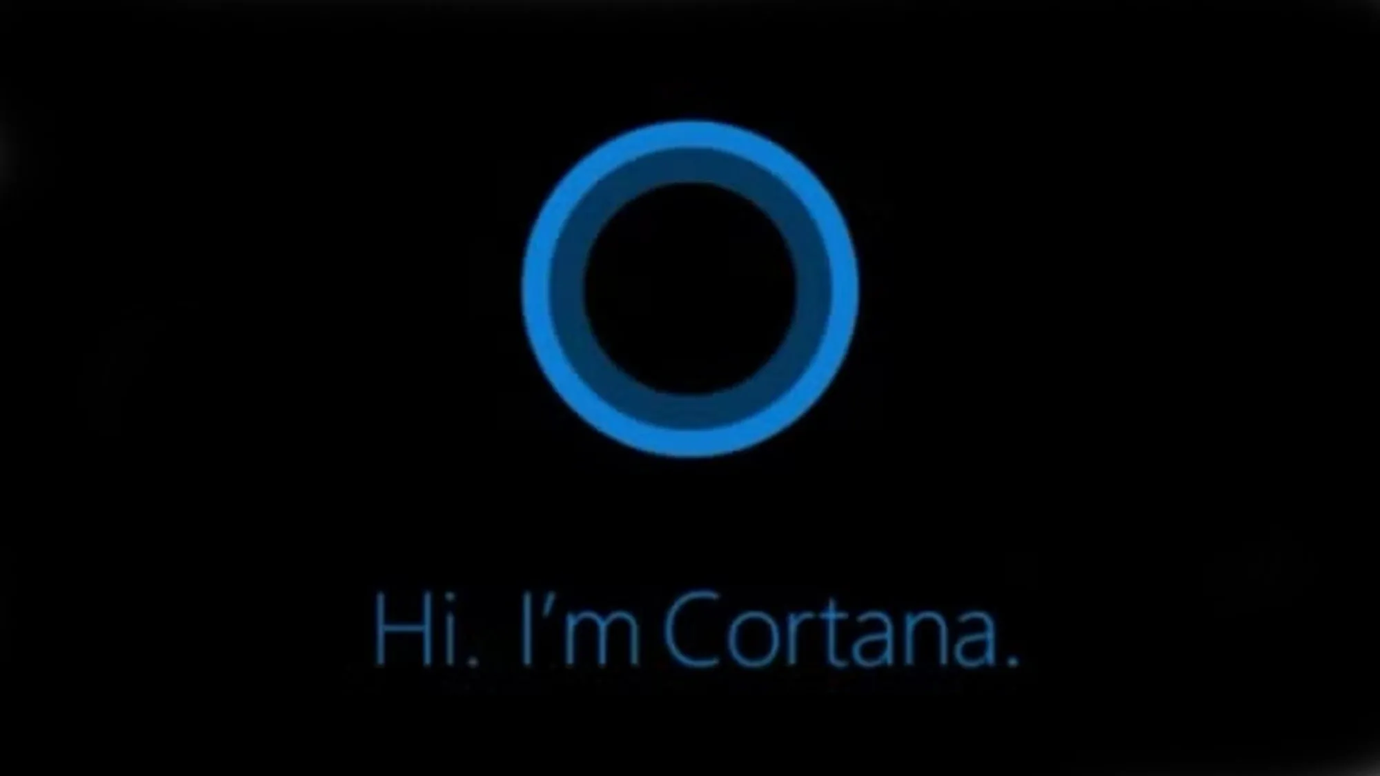 Biểu tượng trợ lý ảo Cortana của Microsoft, đại diện cho những công nghệ AI không cần thiết trên console