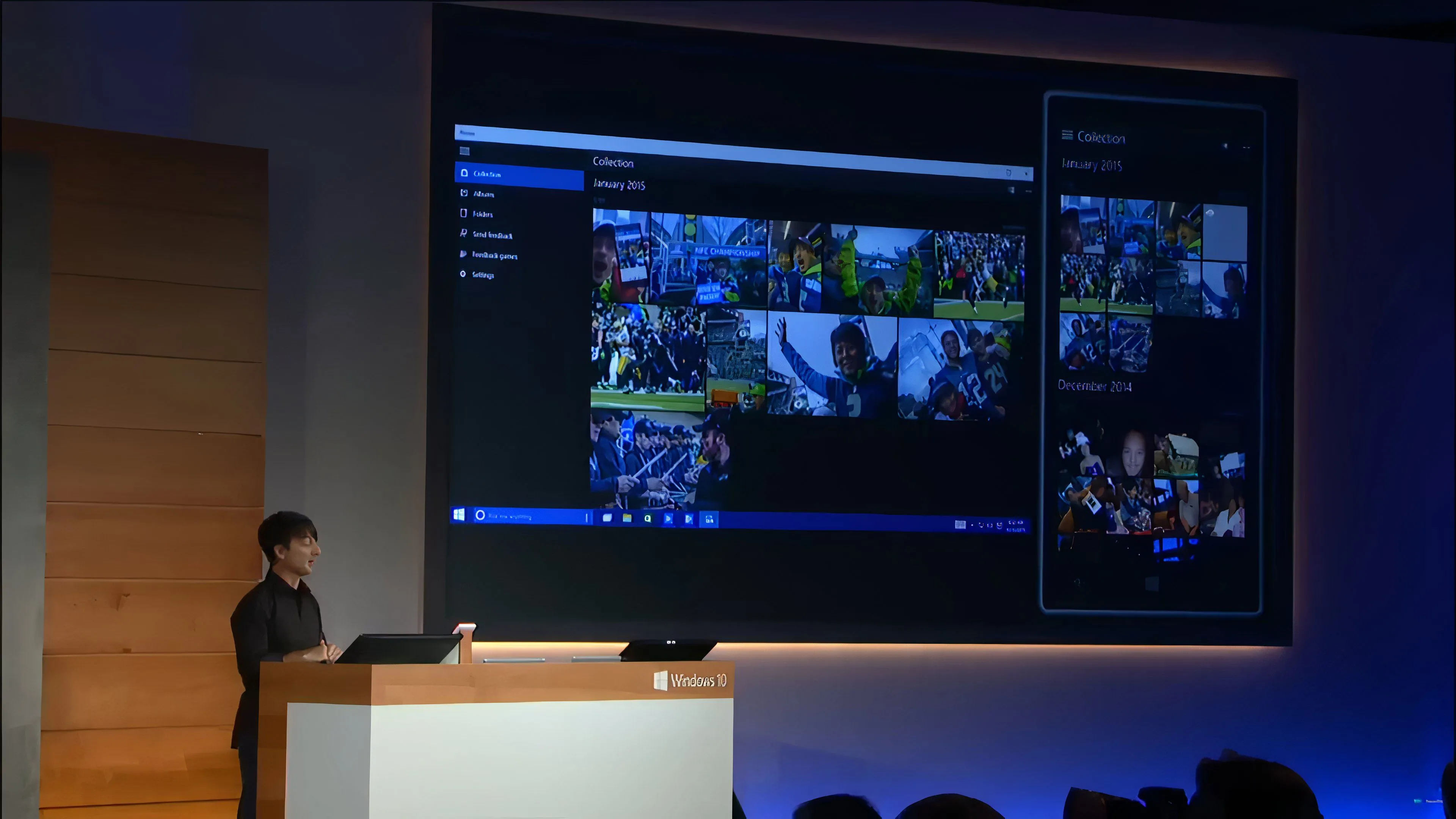 Biểu tượng Windows 10 trên màn hình máy tính, minh họa cho bản cập nhật hệ điều hành