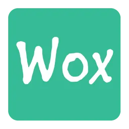Biểu tượng Wox trên nền Windows, đại diện cho công cụ launcher tăng cường năng suất.