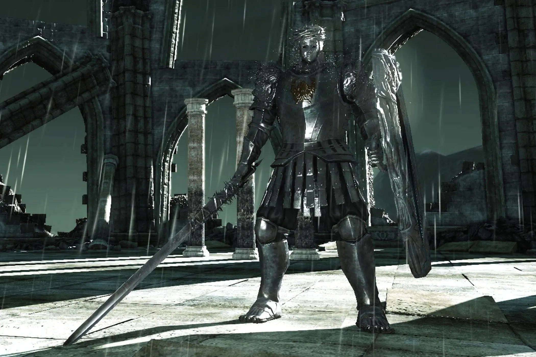 Boss Looking Glass Knight từ Dark Souls 2 với cơ chế triệu hồi độc đáo, tiềm năng cho Elden Ring Nightreign