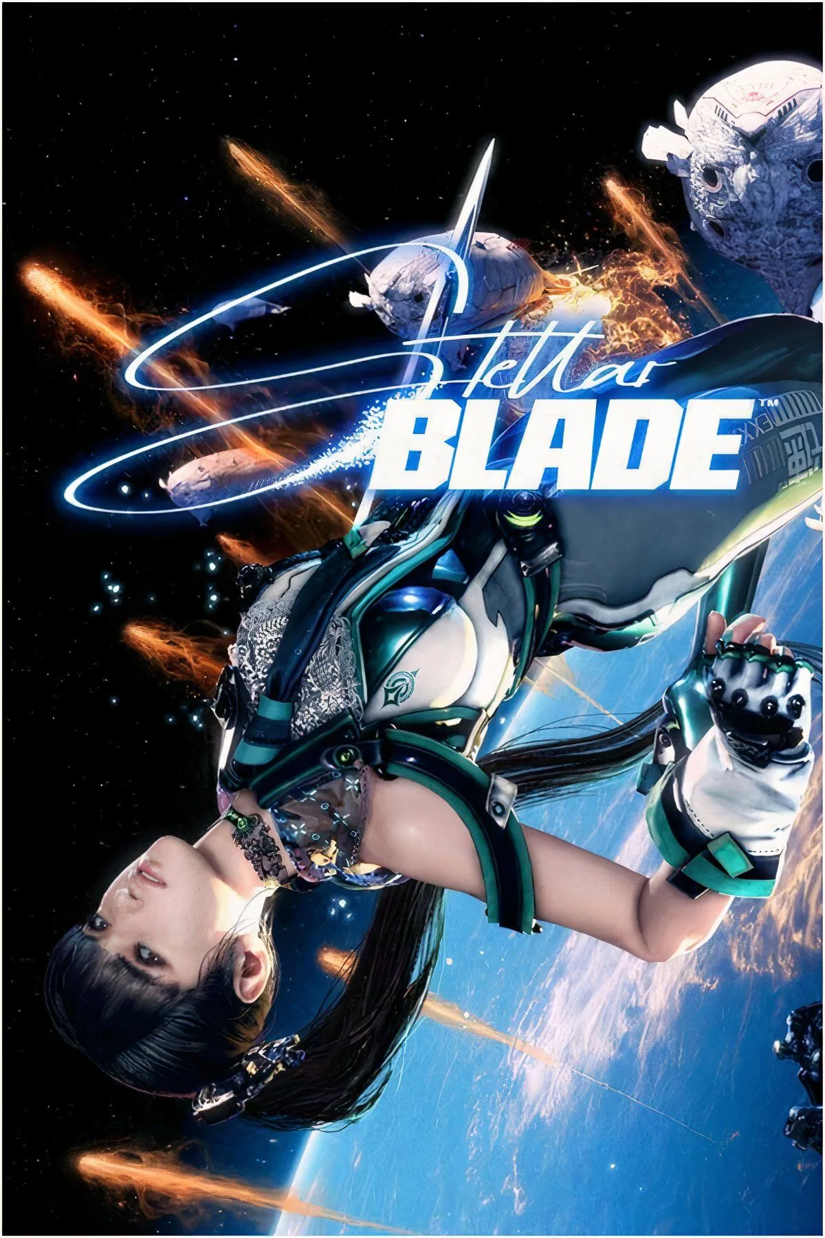 Các cảnh chiến đấu và nhân vật trong game Stellar Blade