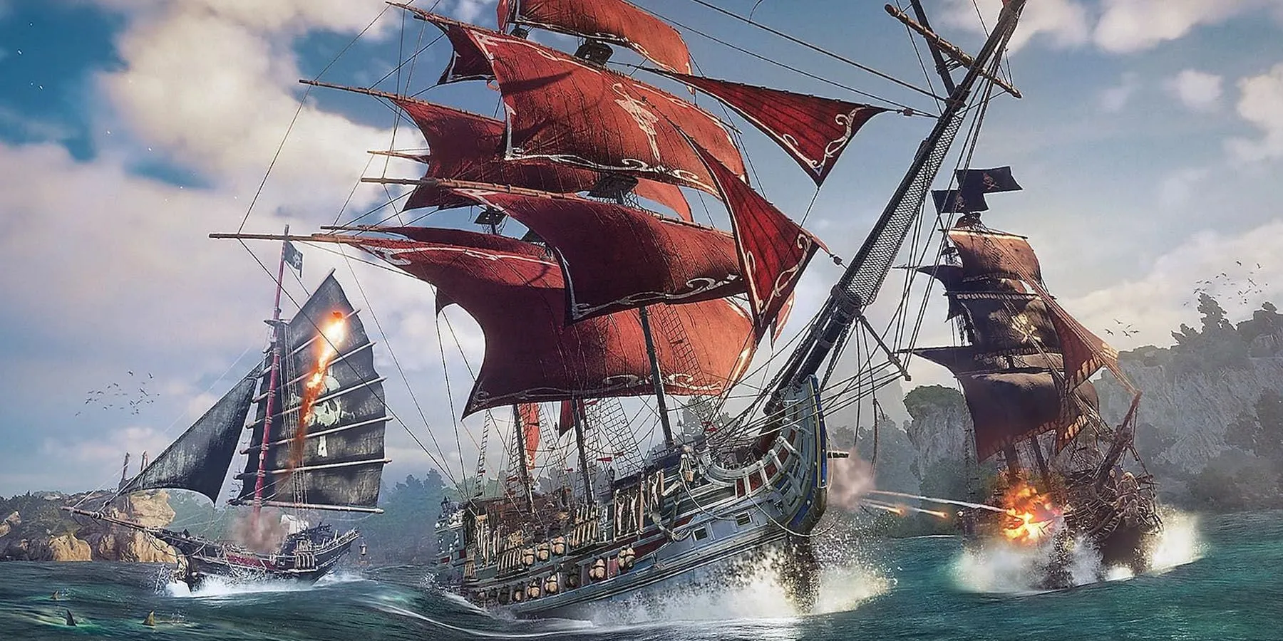 Các loại tàu chiến trong game cướp biển Skull &amp; Bones