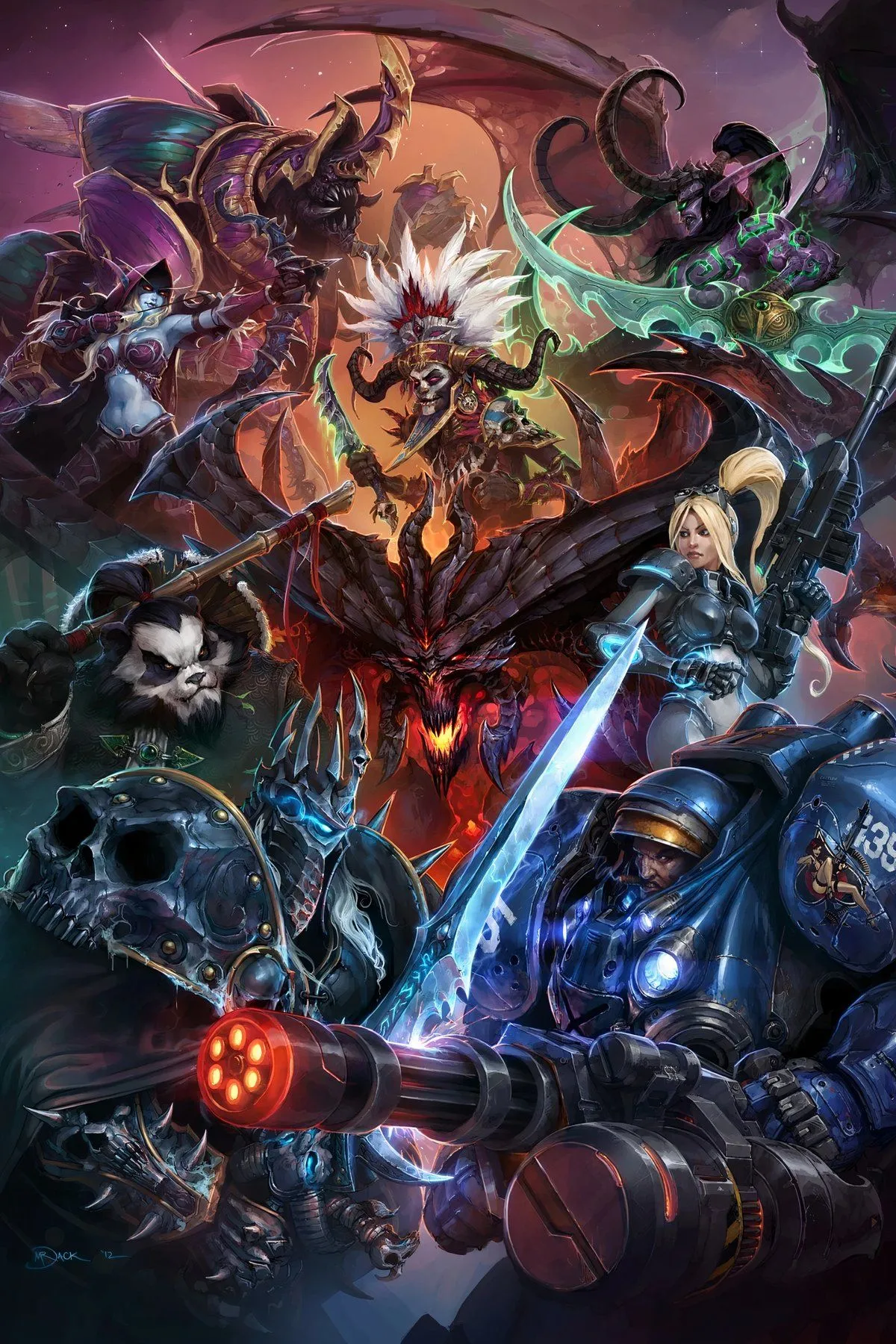 Các nhân vật nổi tiếng của Blizzard chiến đấu trong Heroes of the Storm