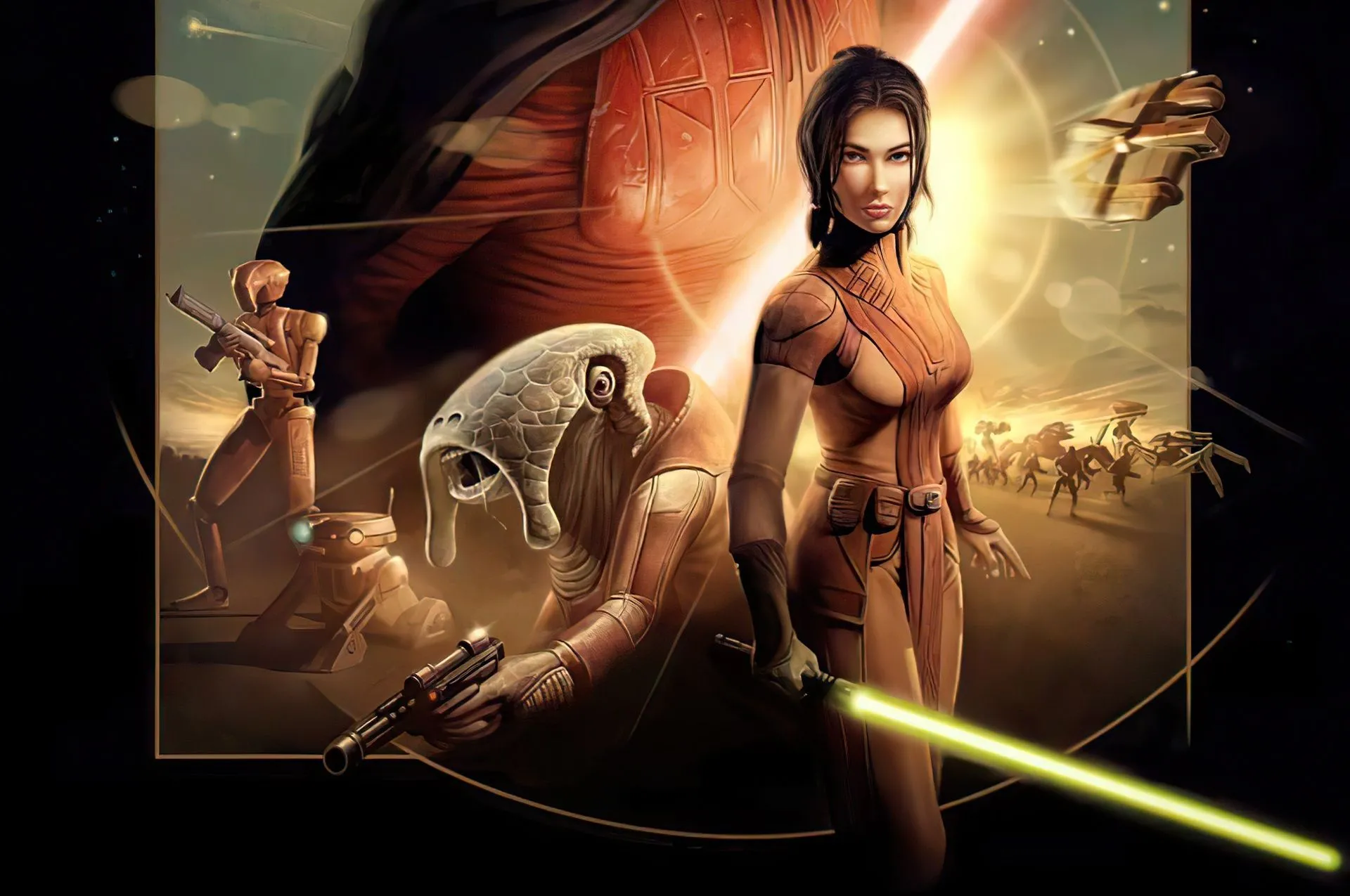 Các nhân vật nữ nổi bật trong game Star Wars đại diện cho kỷ nguyên vàng