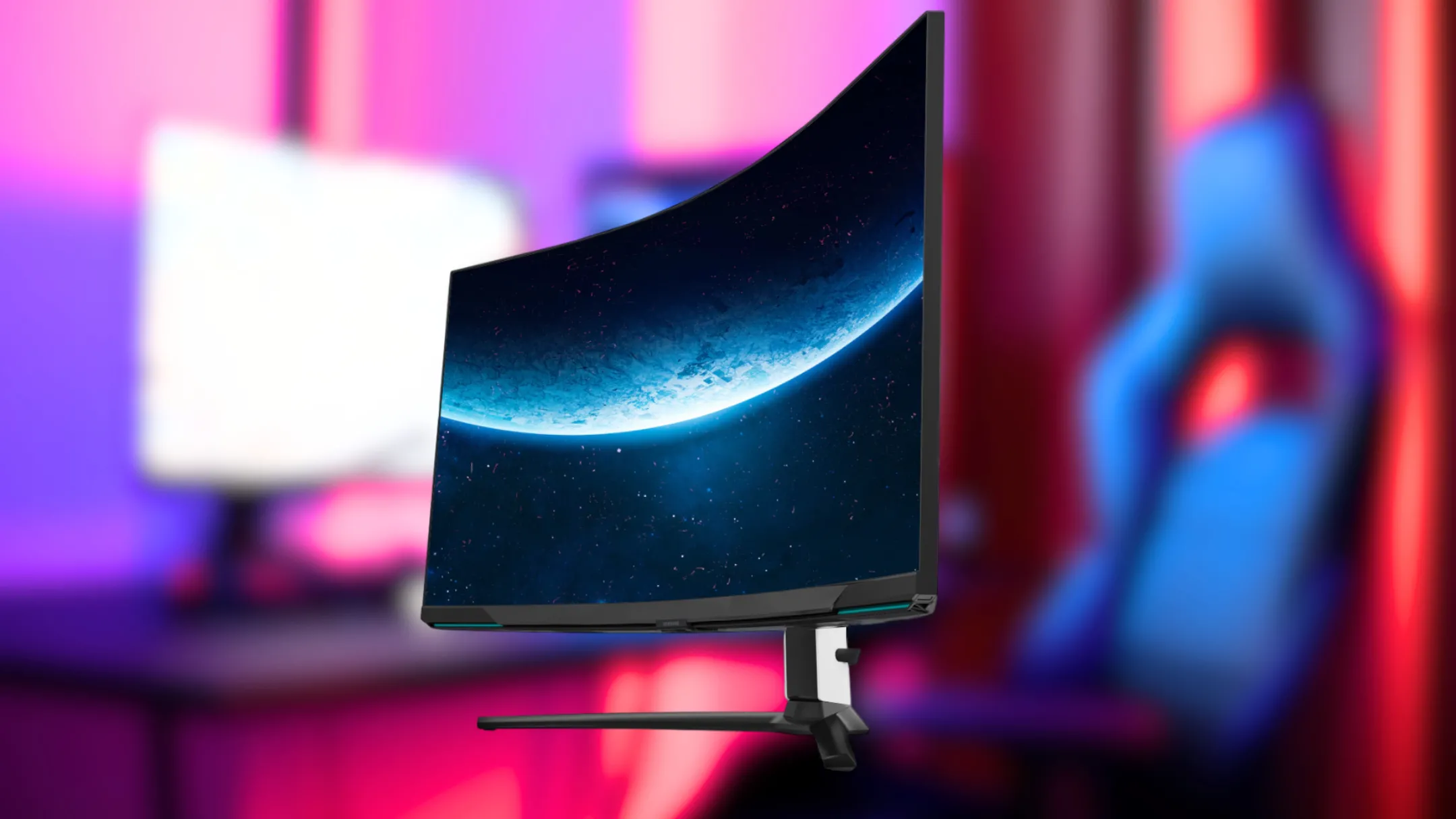 Cận cảnh màn hình chơi game Samsung Odyssey Neo G8 32 inch