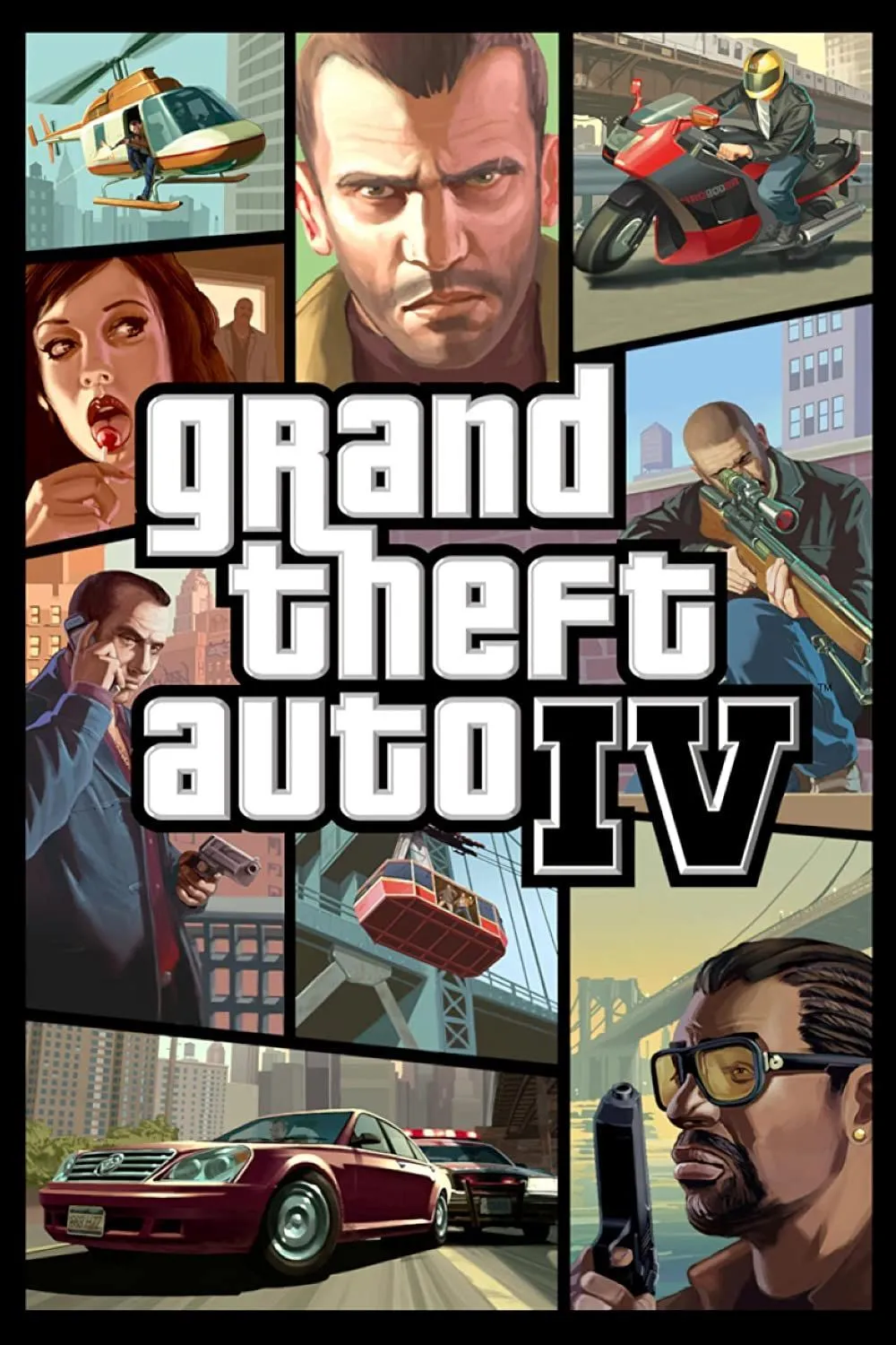 Cảnh bìa Grand Theft Auto IV The Ballad of Gay Tony với nhân vật chính Luis Lopez