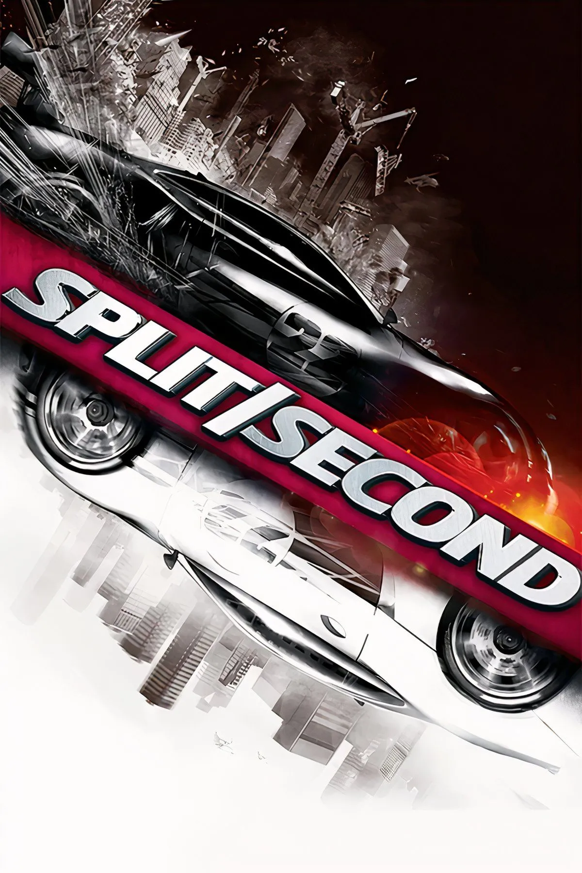 Cảnh cháy nổ hoành tráng trong game đua xe hành động Split/Second của Black Rock Studio
