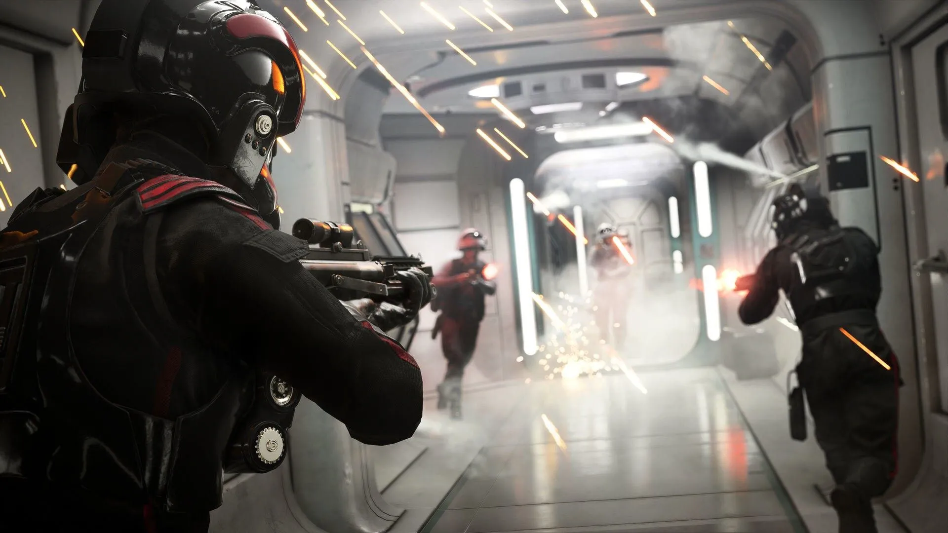 Cảnh chiến đấu giữa quân Đế Chế và phe Nổi Dậy trong Star Wars Battlefront 2, minh họa tiềm năng cập nhật DLC mới