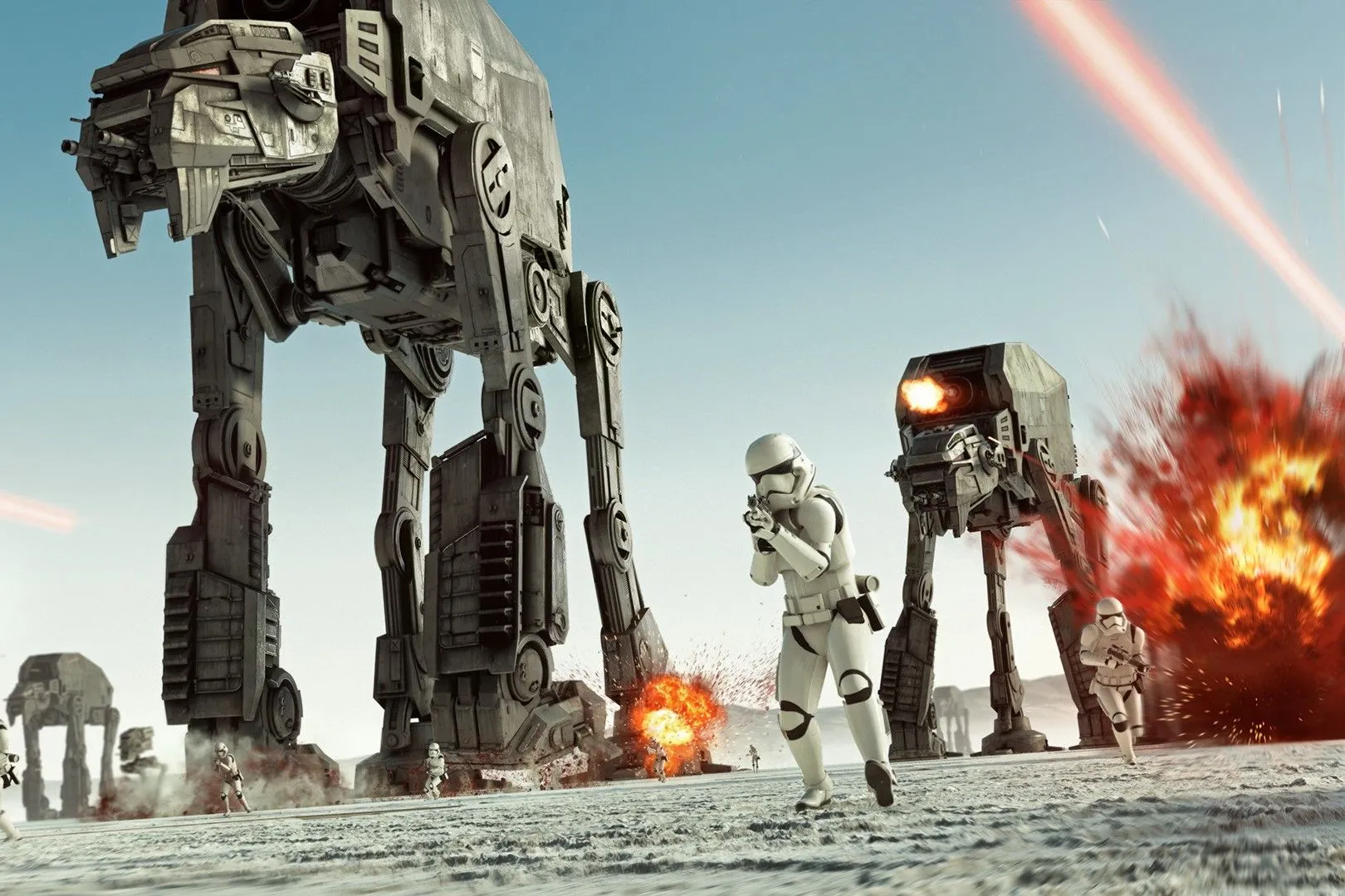 Cảnh chiến đấu hoành tráng trong game Star Wars Battlefront II chứng minh đồ họa đẹp không cần Ray Tracing