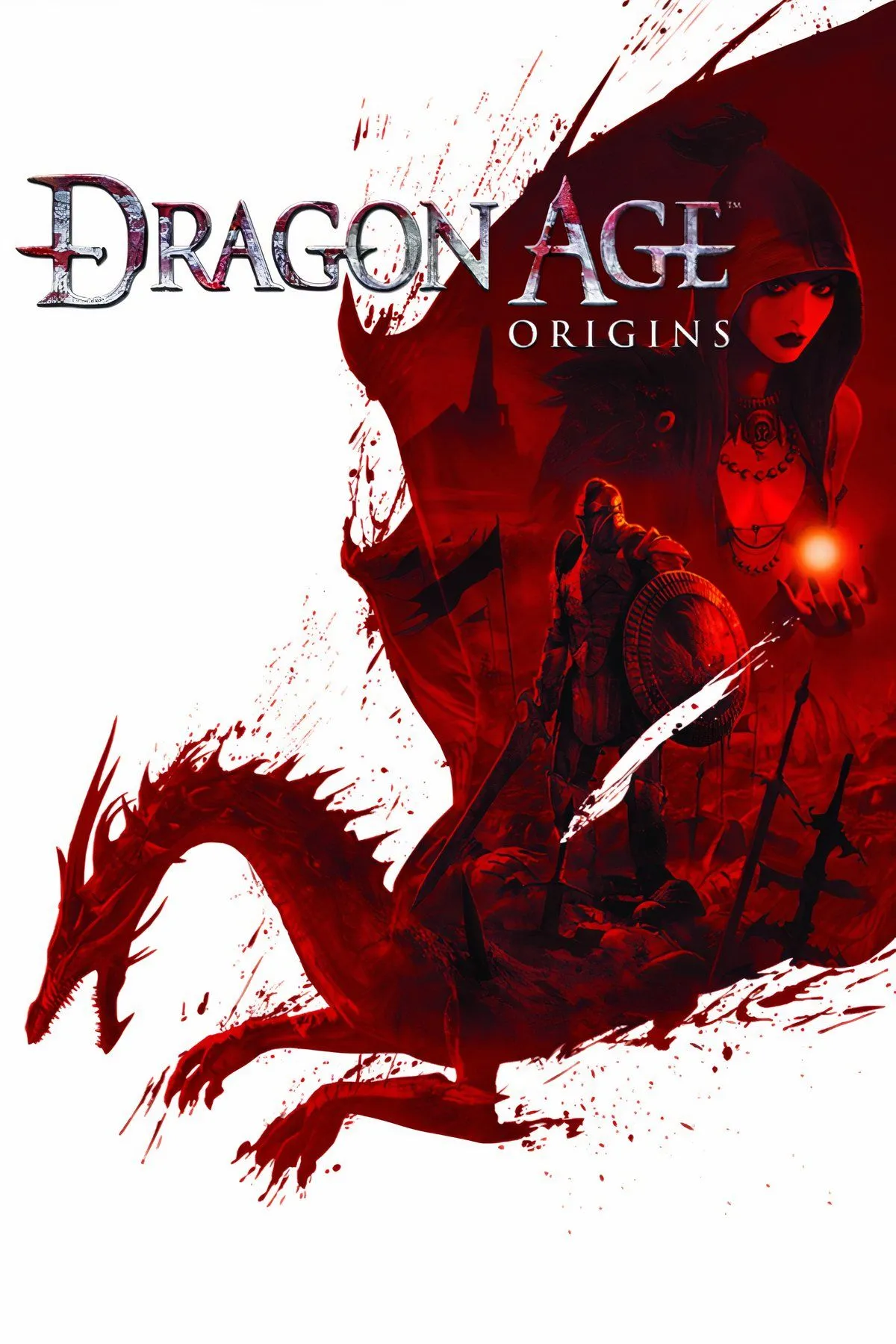 Cảnh chiến đấu trong Dragon Age: Origins, thể hiện đồ họa và phong cách chiến đấu của tựa RPG kinh điển này với 60 FPS.