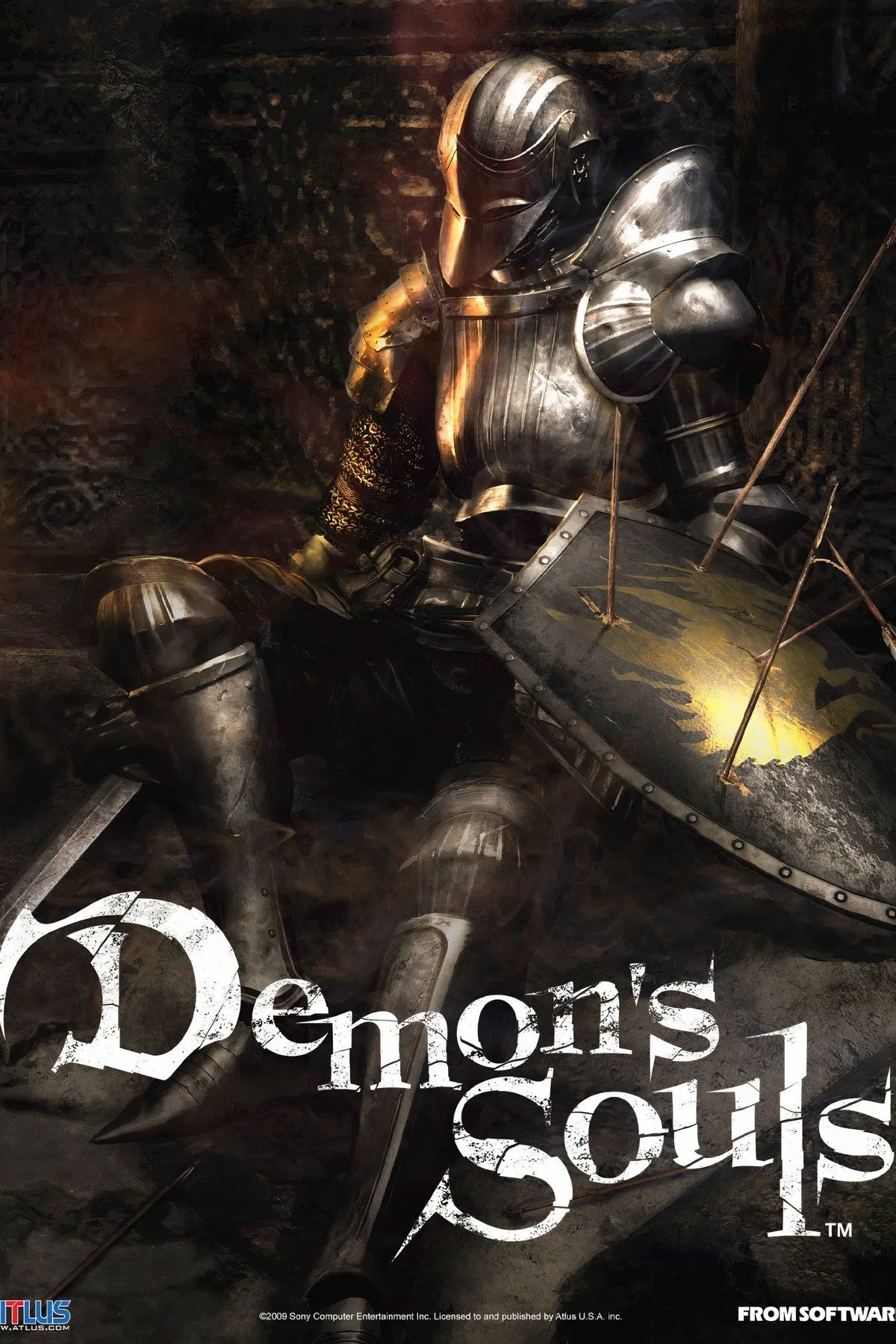 Cảnh chiến đấu với boss trong Demon's Souls, bản remaster trên PS5