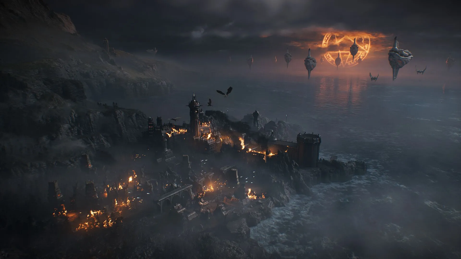 Cảnh Doom Slayer điều khiển mech khổng lồ trong Doom: The Dark Ages