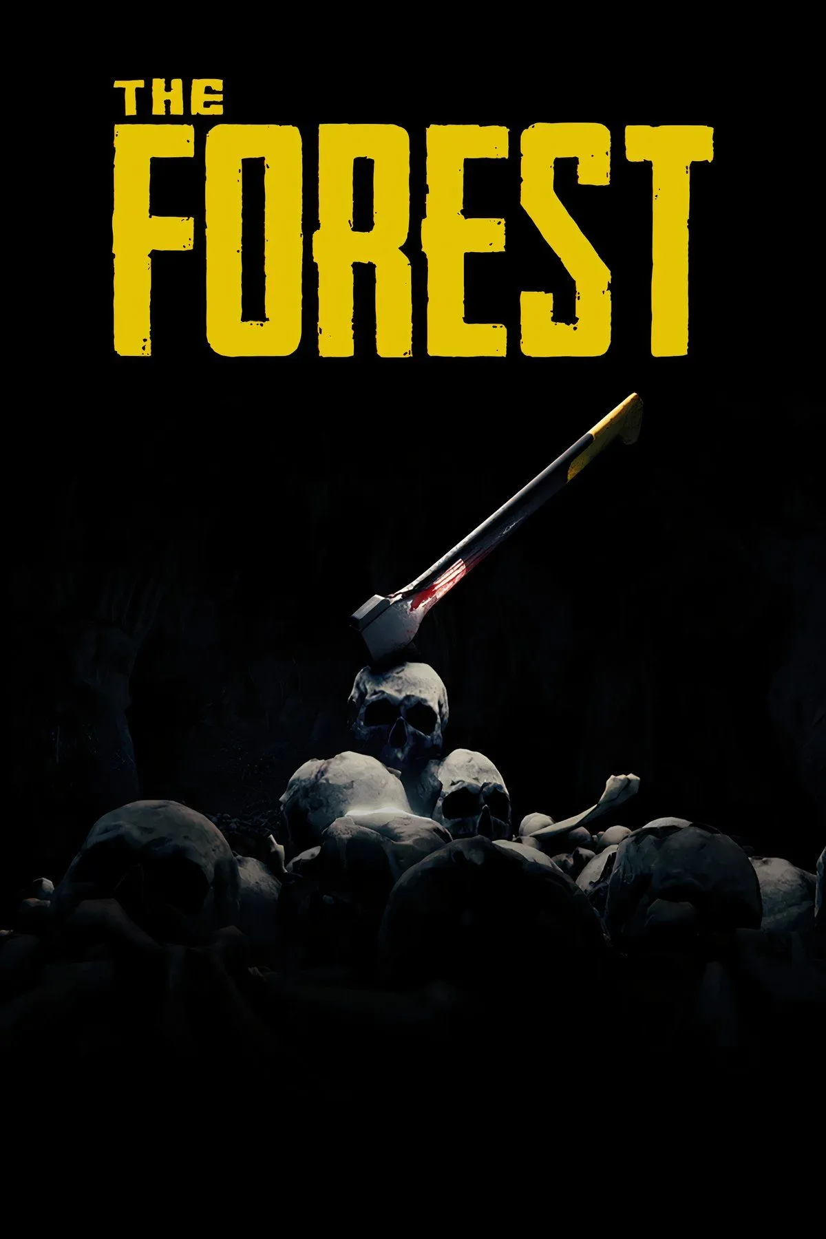 Cảnh dựng trại và sinh tồn trong The Forest, một game kinh dị sinh tồn thế giới mở có thể chơi co-op.