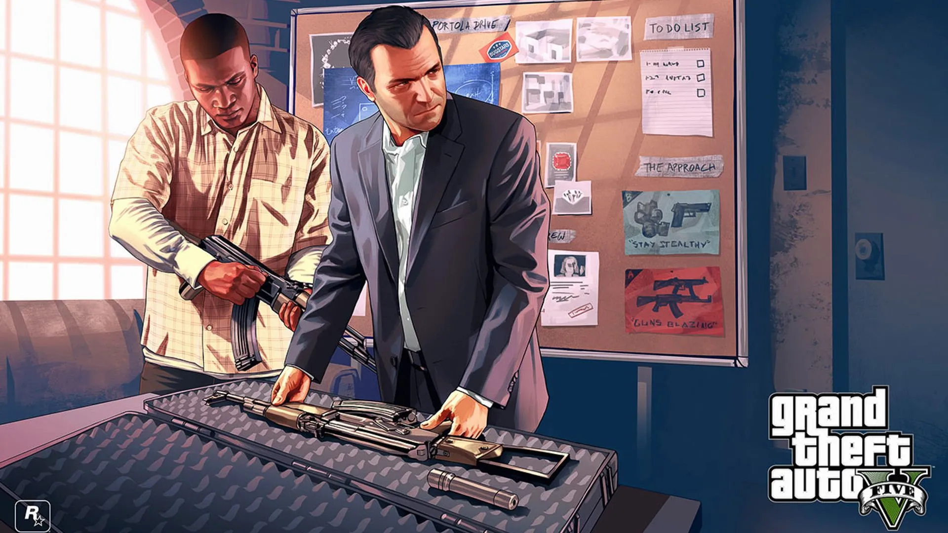 Cảnh game Grand Theft Auto V, minh họa sự sống động của thế giới ảo thu hút hàng tỷ giờ xem trên Twitch.