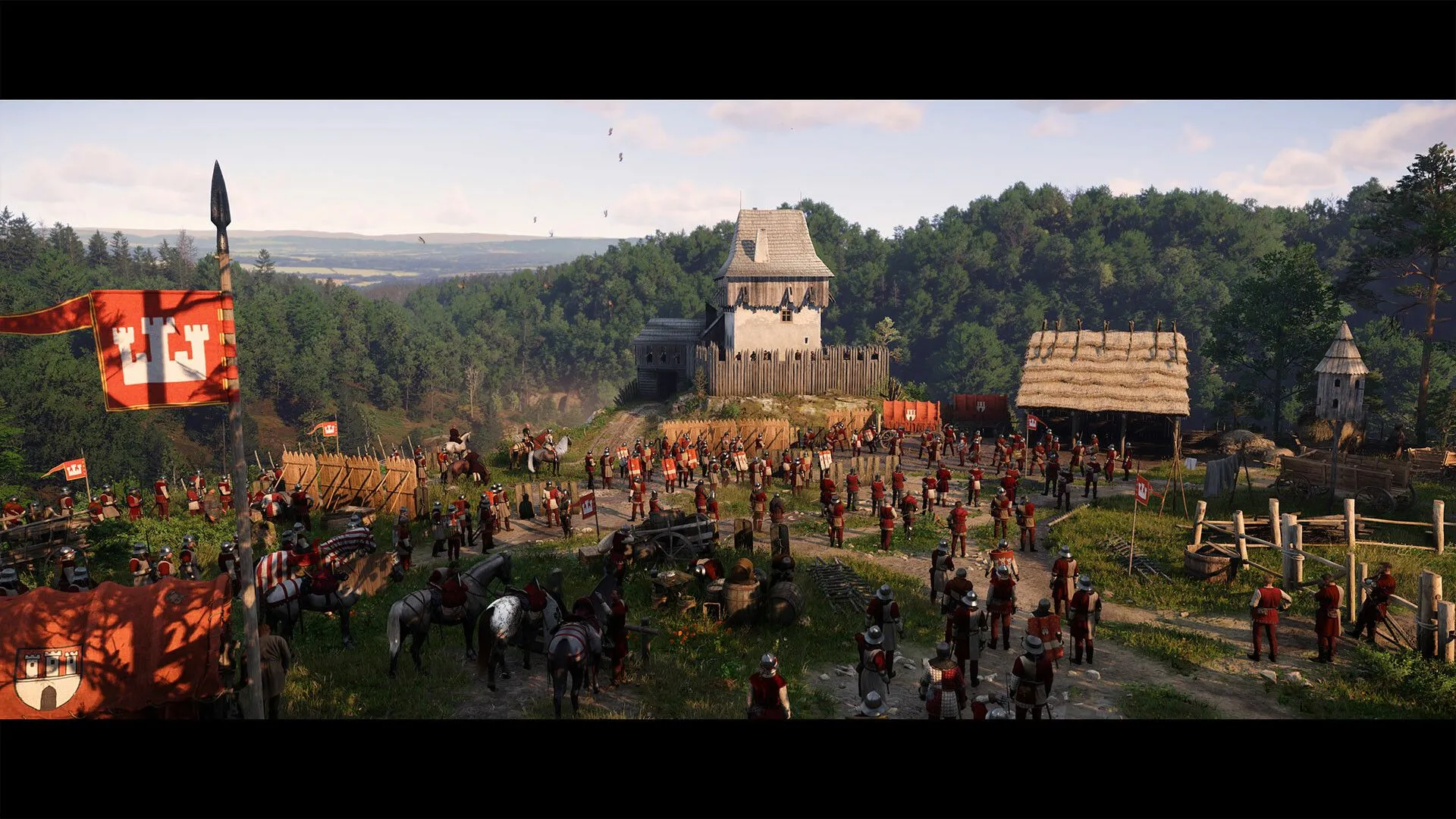 Cảnh trận chiến thời trung cổ hoành tráng trong game Kingdom Come Deliverance 2, một tựa game nhập vai đáng chú ý năm 2025