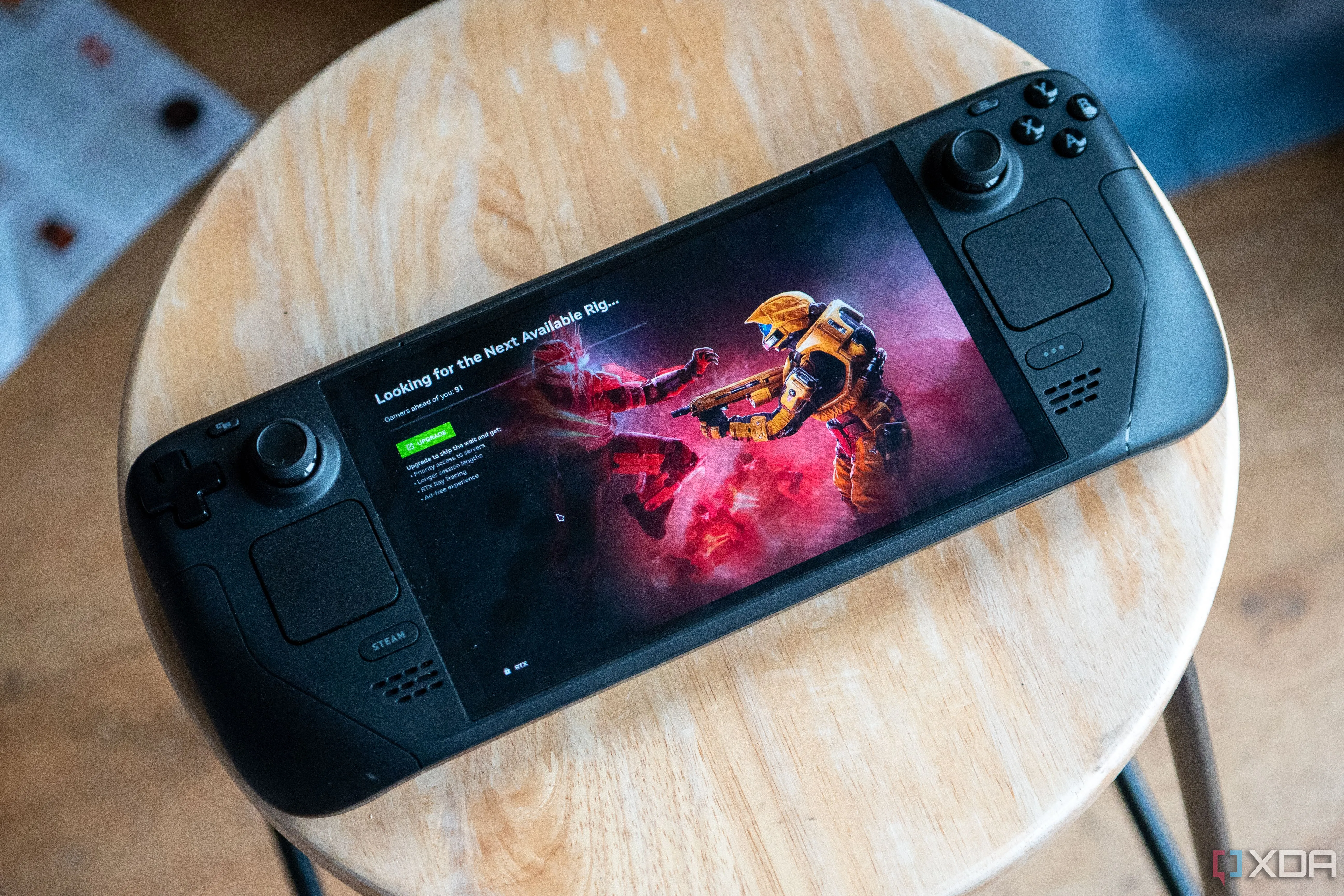 Chơi game đám mây Nvidia GeForce Now trên Steam Deck OLED