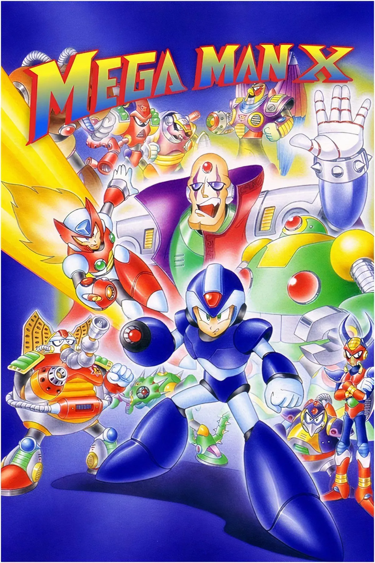 Chúa tể Sigma trong tạo hình mech khổng lồ, trùm cuối Mega Man X (1993)