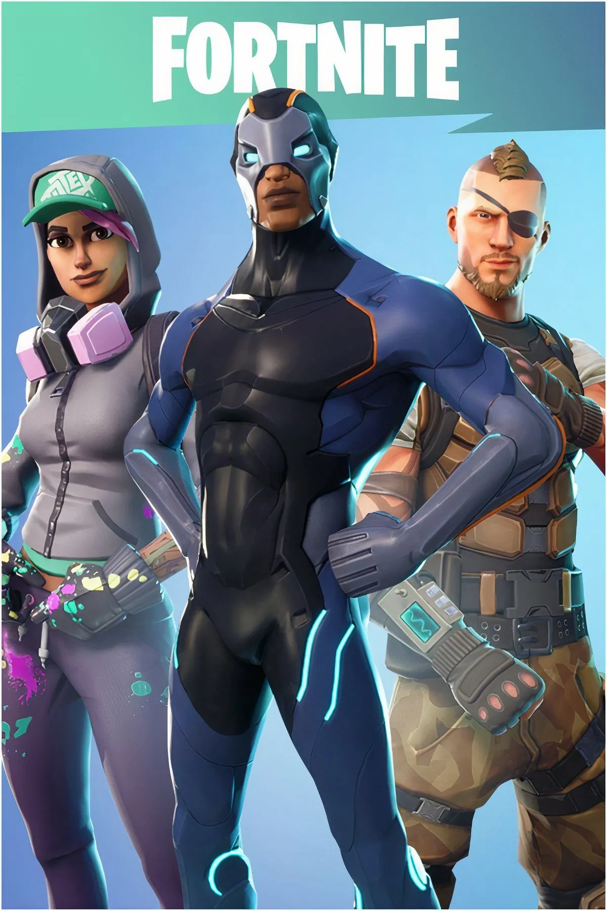 Fortnite với nhiều nhân vật đa dạng và các chế độ chơi sáng tạo