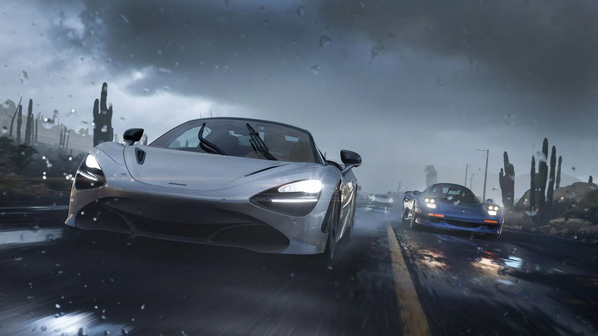 Forza Horizon 5 với cảnh đua xe dưới mưa, trải nghiệm arcade tuyệt vời trên Steam Deck