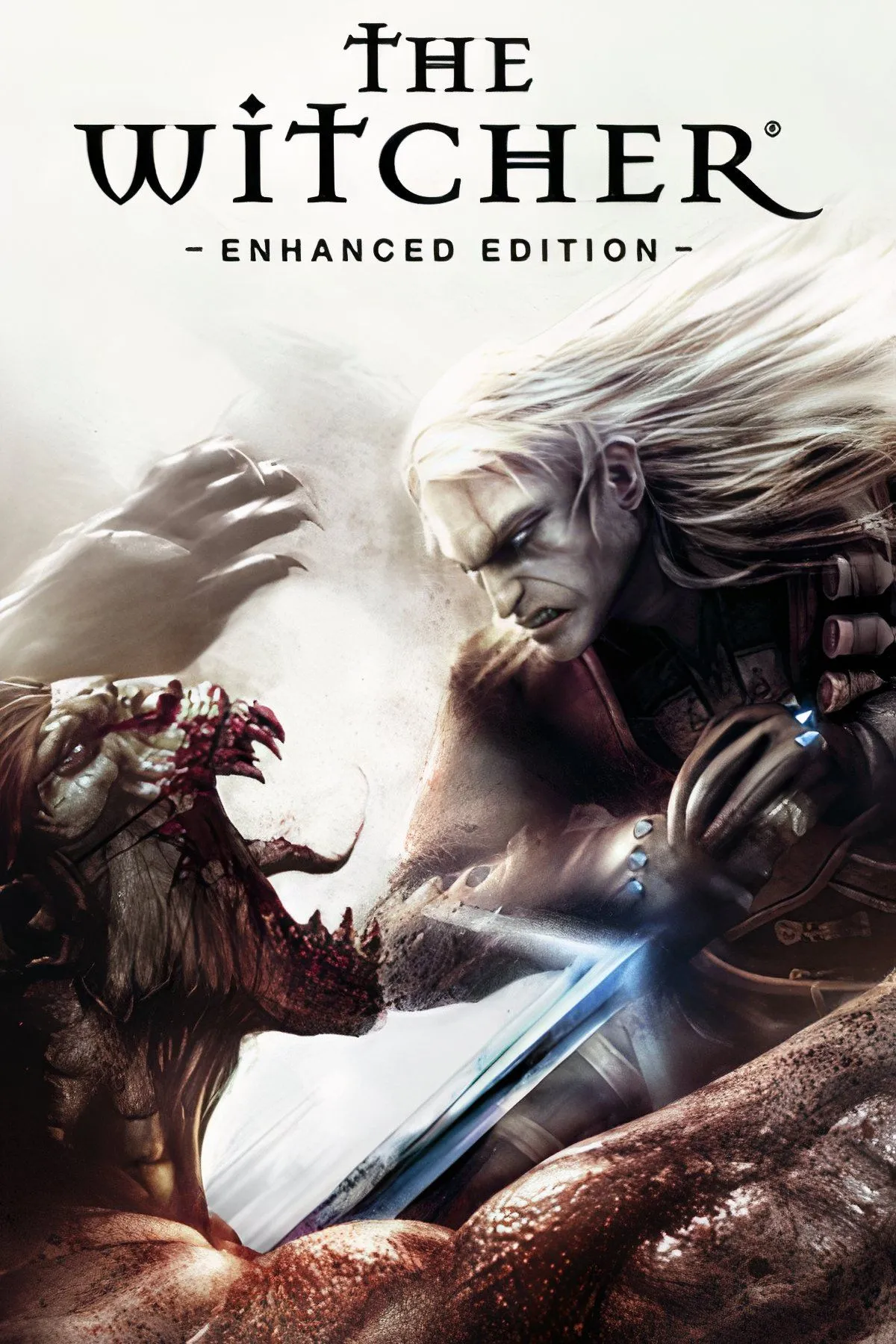 Geralt of Rivia trong game The Witcher đầu tiên, tựa game nhập vai hành động độc quyền PC